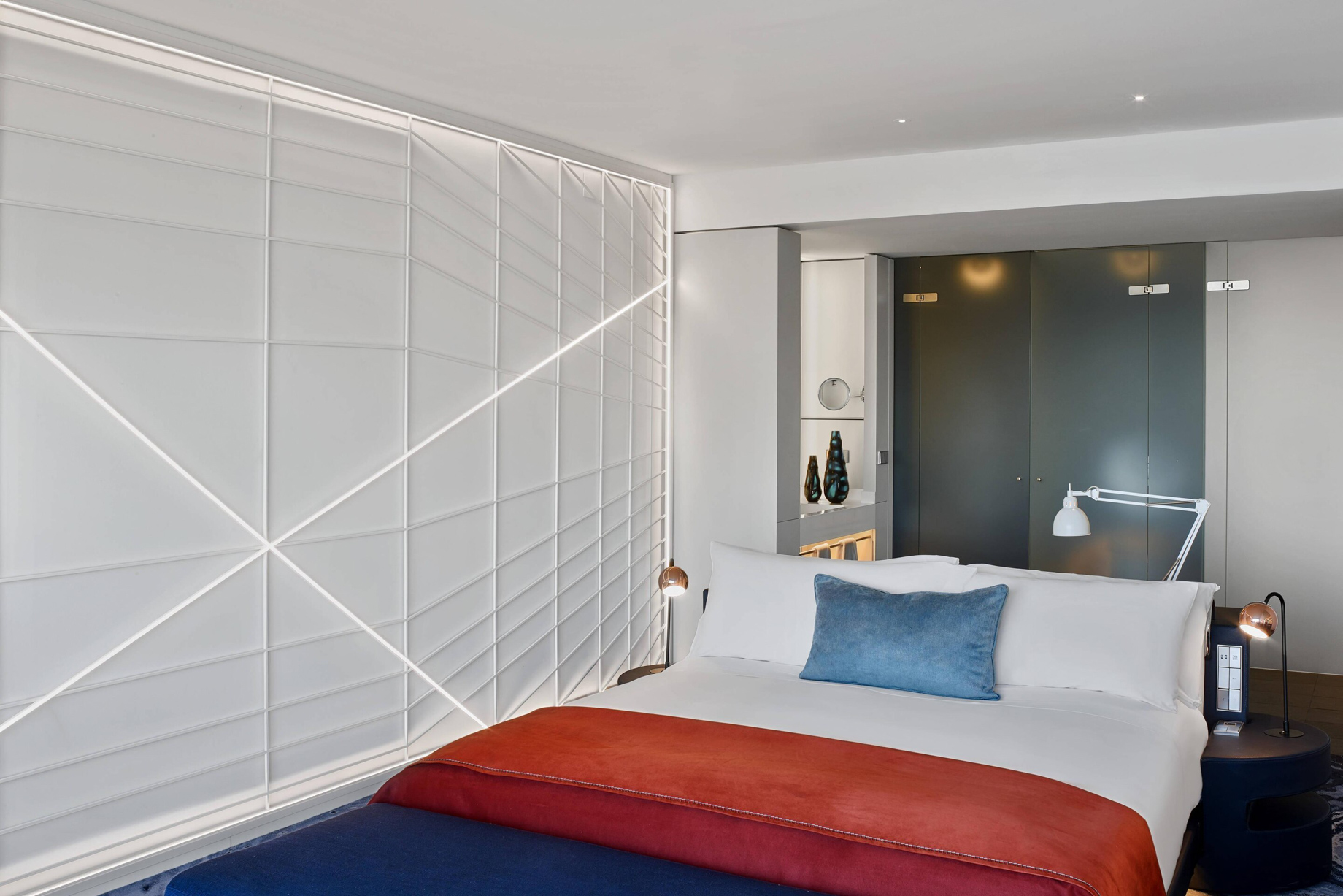W Barcelona Hotel – Barcelona, Spain – Fabulous Guest Room King Bed