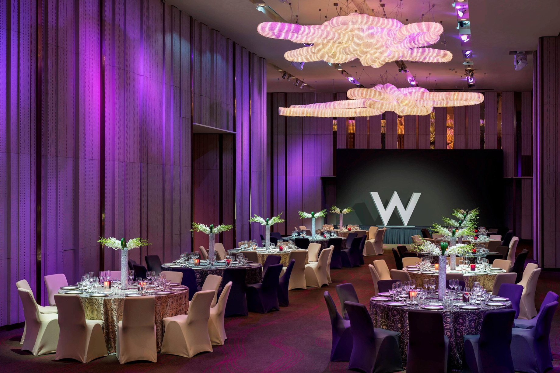 W Hong Kong Hotel – Hong Kong – Great Room Wedding Reception