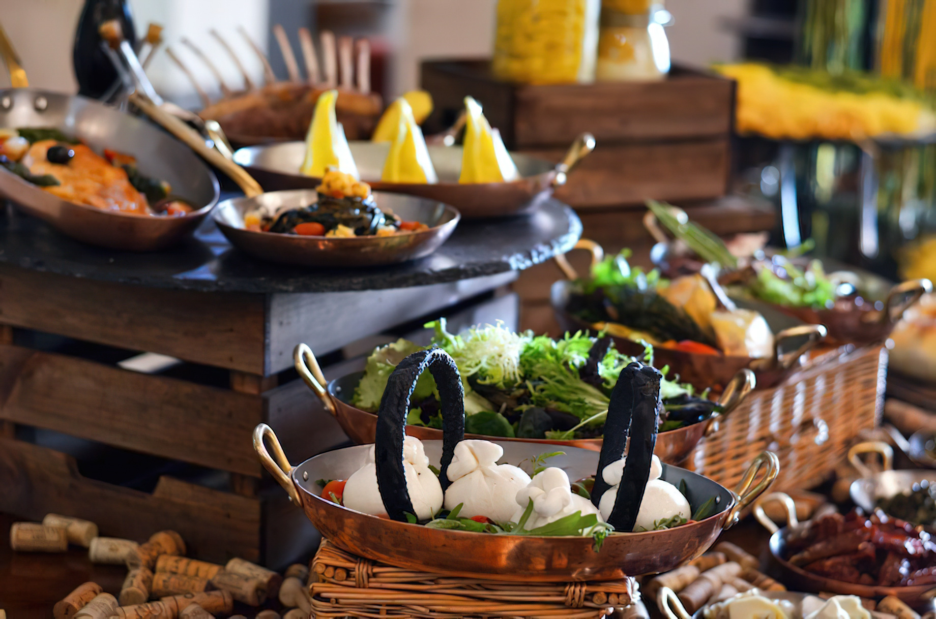 The St. Regis Abu Dhabi Hotel - Abu Dhabi, United Arab Emirates - Gourmet Buffet
