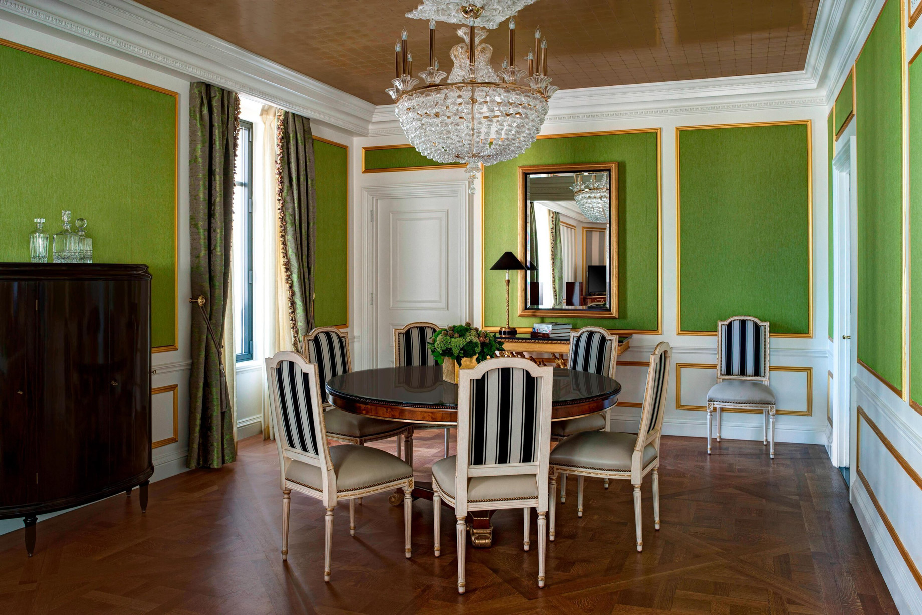 The St. Regis New York Hotel – New York, NY, USA – Royal Suite Dining Area