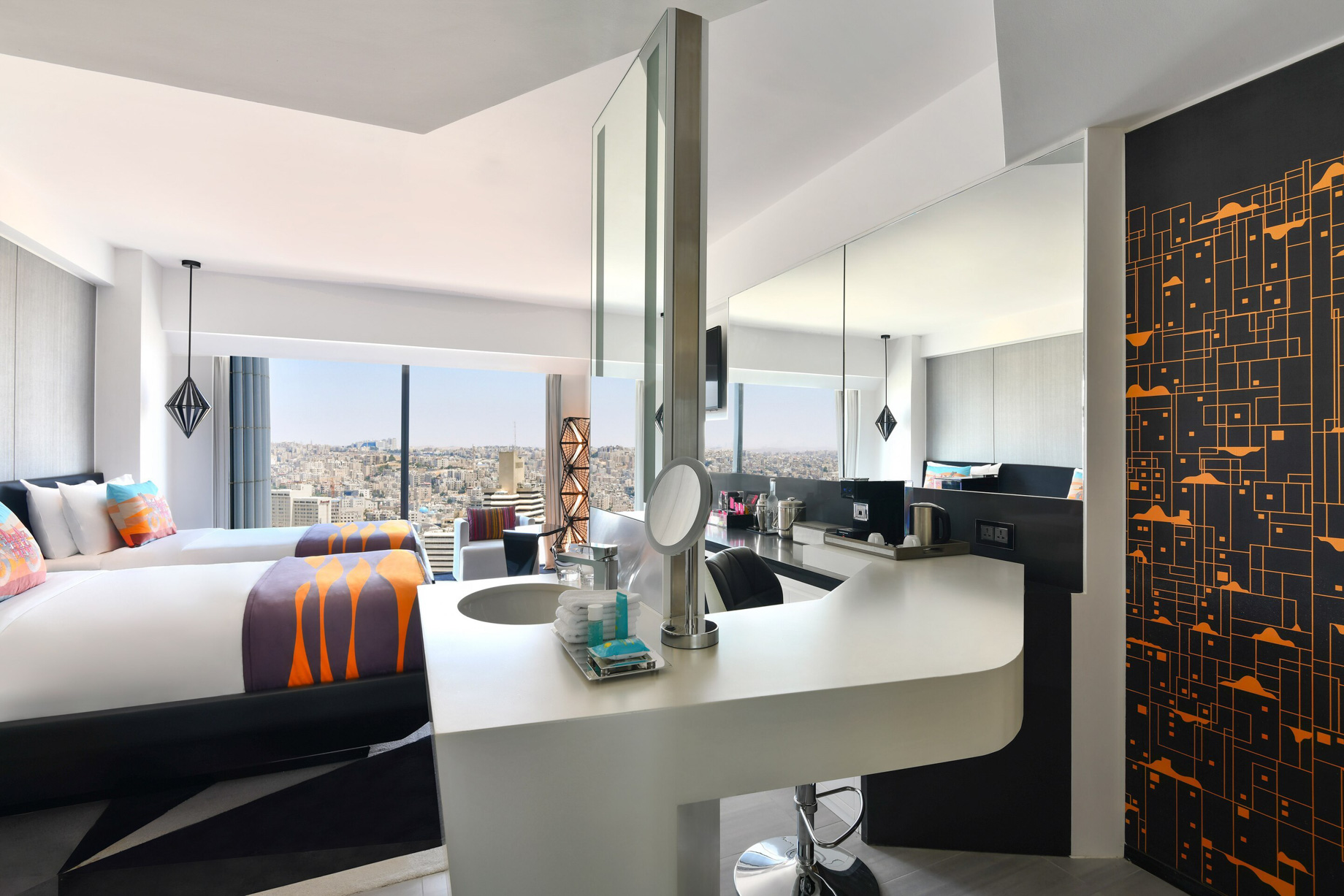 W Amman Hotel – Amman, Jordan – Wonderful Guest Room Double