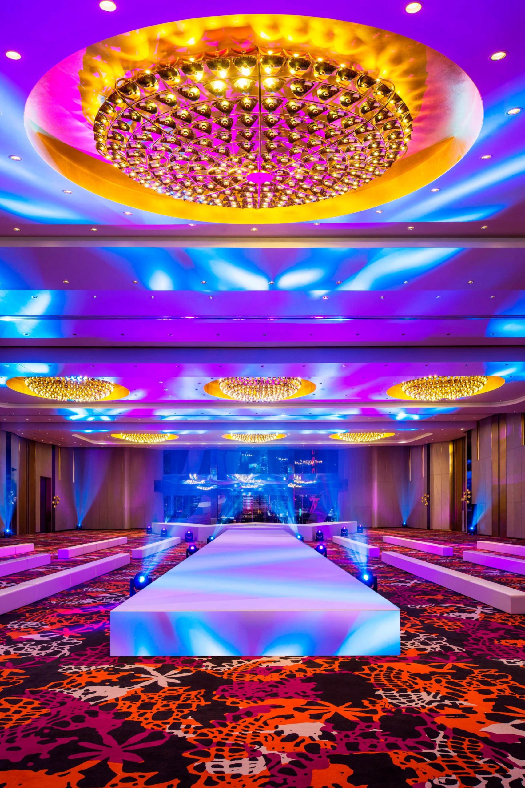 W Shanghai The Bund Hotel – Shanghai, China – Great Room Event Setup Decor