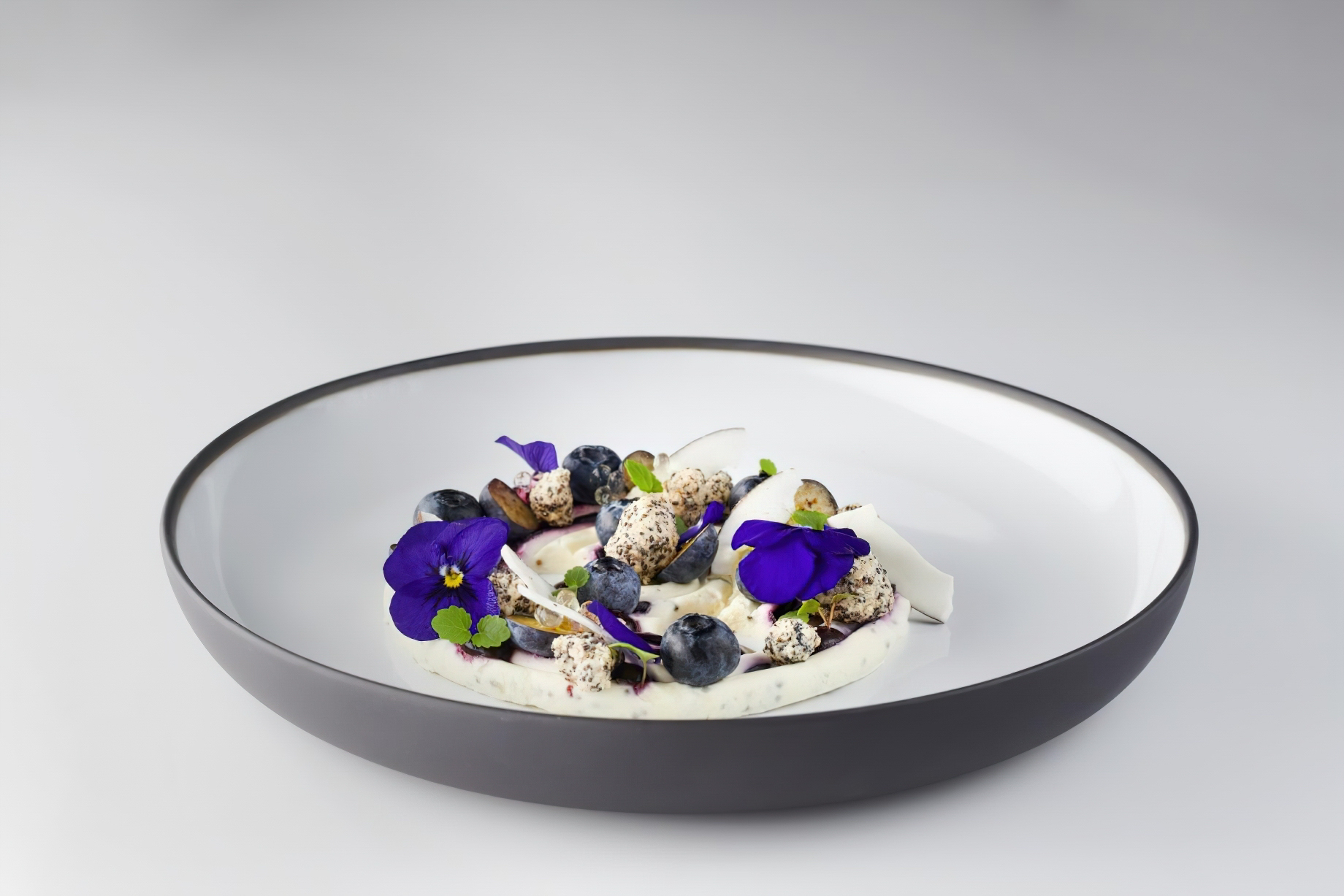 Waldhotel - Burgenstock Hotels & Resort - Obburgen, Switzerland - Verbena Restaurant Blue Colour Cuisine