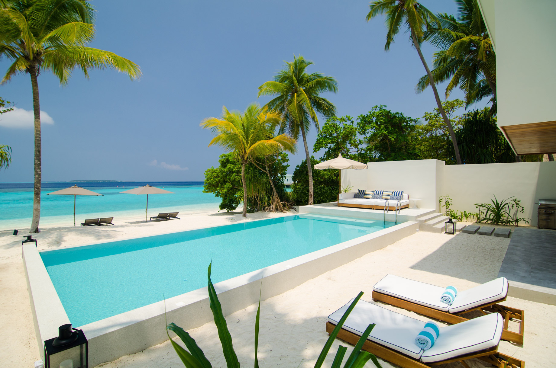 Amilla Fushi Resort and Residences – Baa Atoll, Maldives – Oceanfront Villa Beachfront Pool