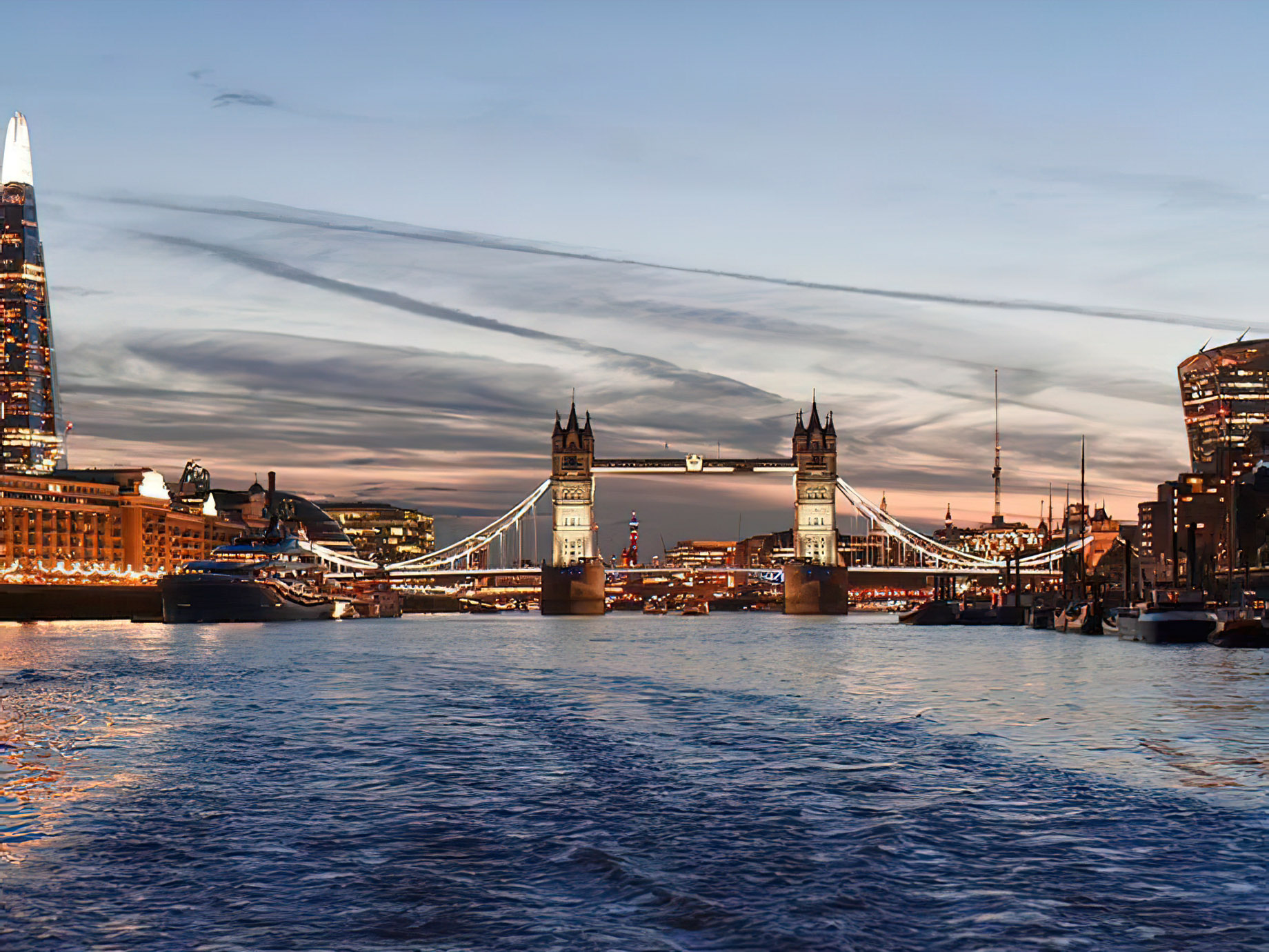 Bvlgari Hotel London – Knightsbridge, London, UK – London Bridge River Boat View