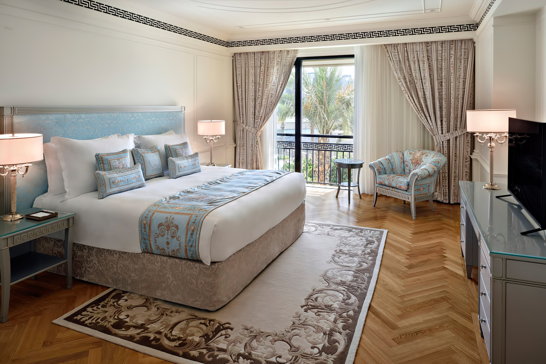 Palazzo Versace Dubai Hotel – Jaddaf Waterfront, Dubai, UAE – 6_Bedroom Residence Bedroom
