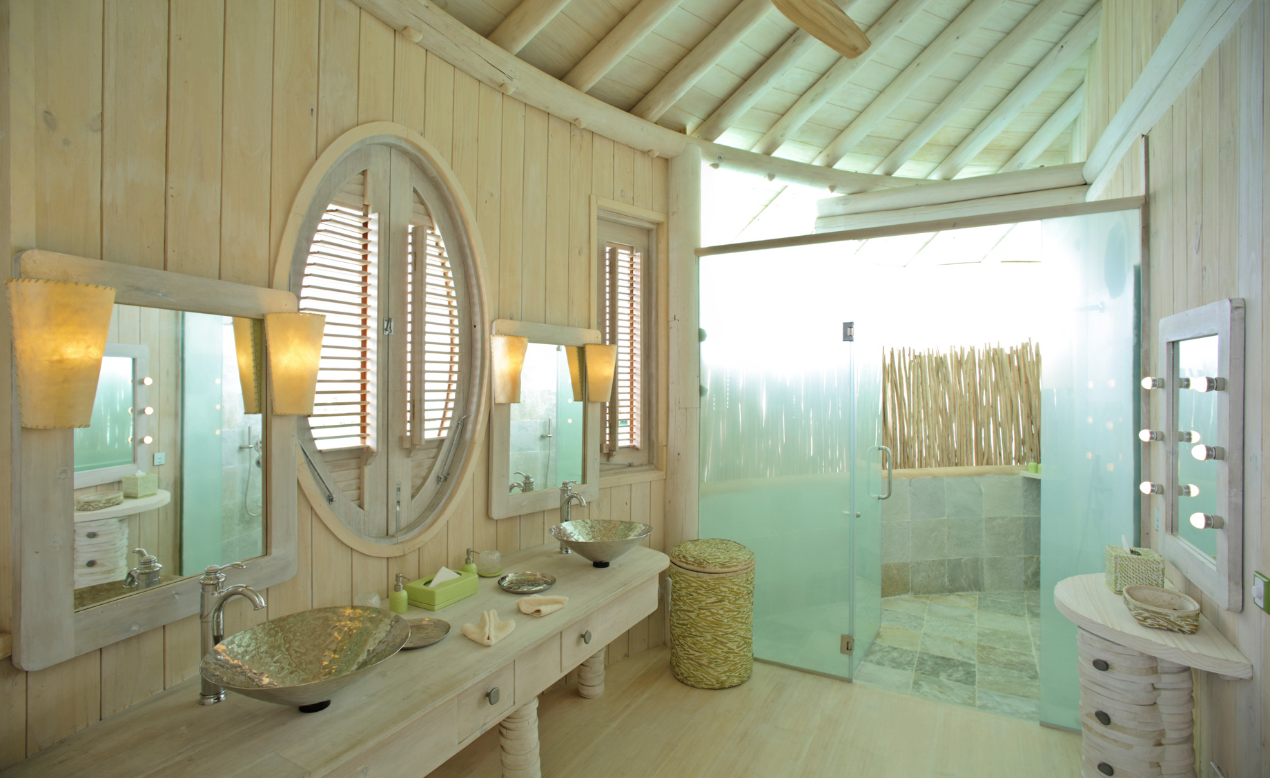 Soneva Jani Resort – Noonu Atoll, Medhufaru, Maldives – 2 Bedroom Water Retreat Villa Bathroom