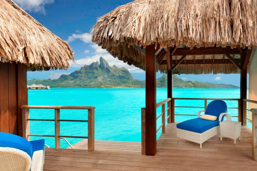 The St. Regis Bora Bora Resort - Bora Bora, French Polynesia - Deluxe Overwater Otemanu Villa