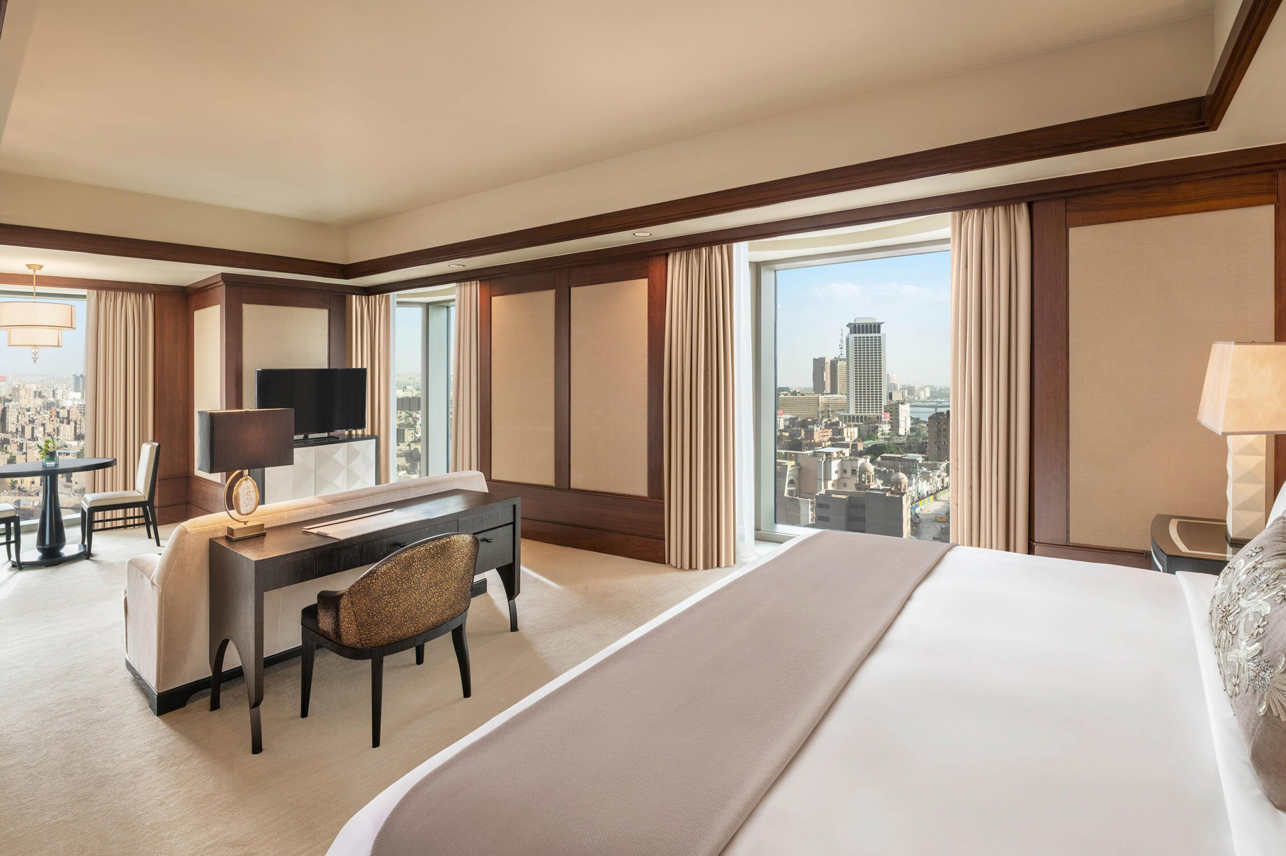 The St. Regis Cairo Hotel – Cairo, Egypt – Grand Deluxe Room Bedroom