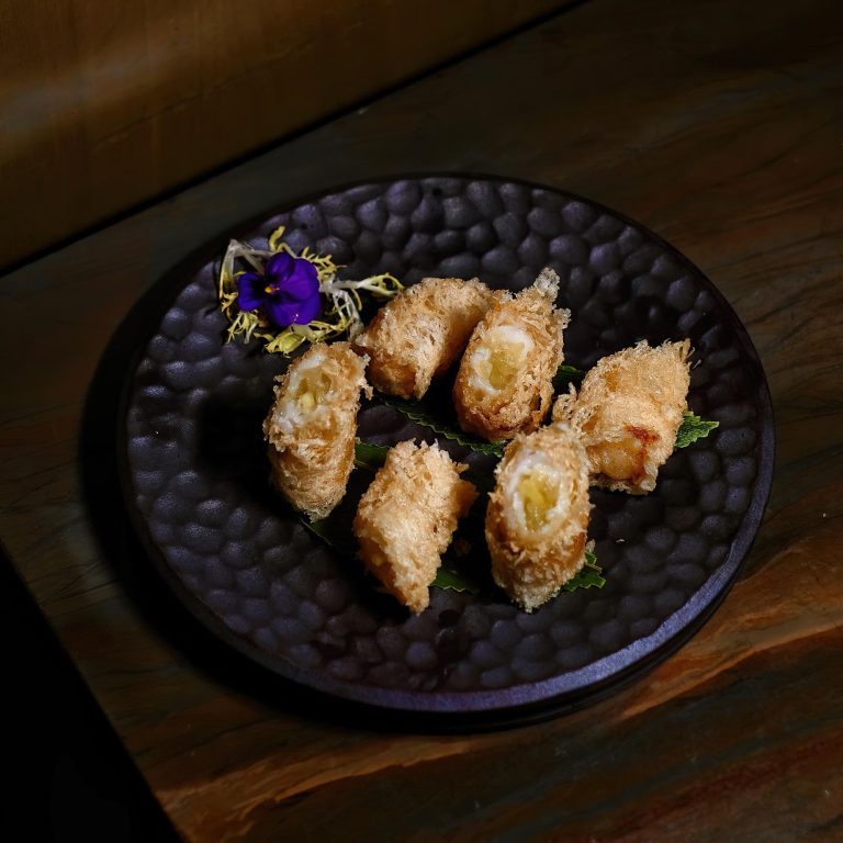 The St. Regis Hong Kong Hotel – Wan Chai, Hong Kong – Deep Fried Cod Fish Roll with Green Apple