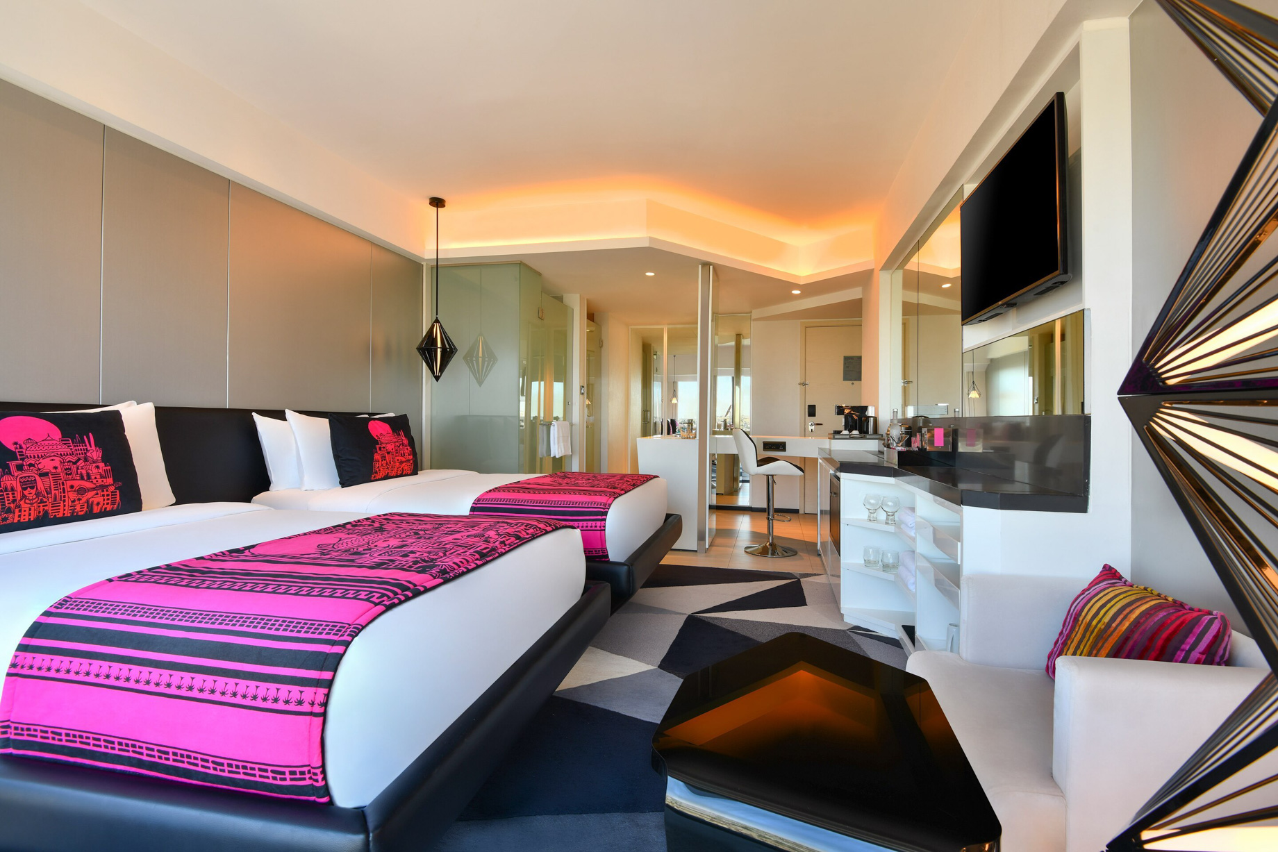 W Amman Hotel - Amman, Jordan - Wonderful Guest Room