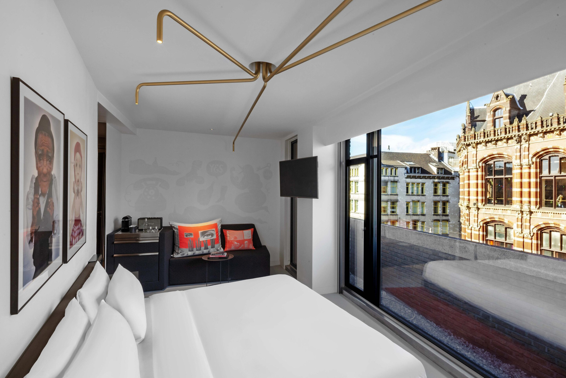 W Amsterdam Hotel – Amsterdam, Netherlands – Wonderful Exchange Guest Room Balcony View