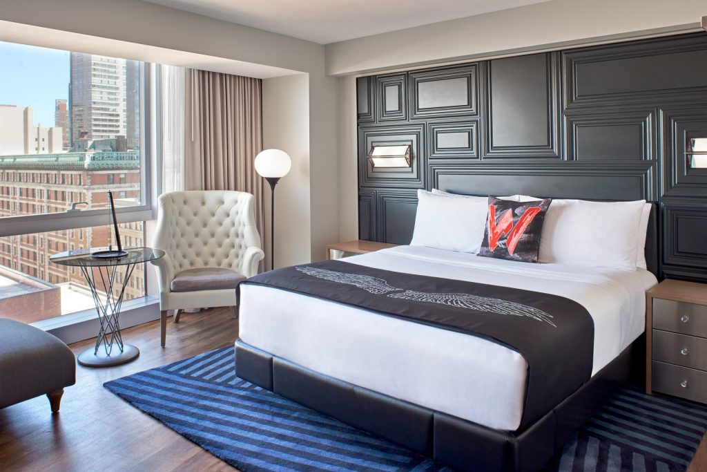 W Boston Hotel - Boston, MA, USA - Mega Guest Room King Bed