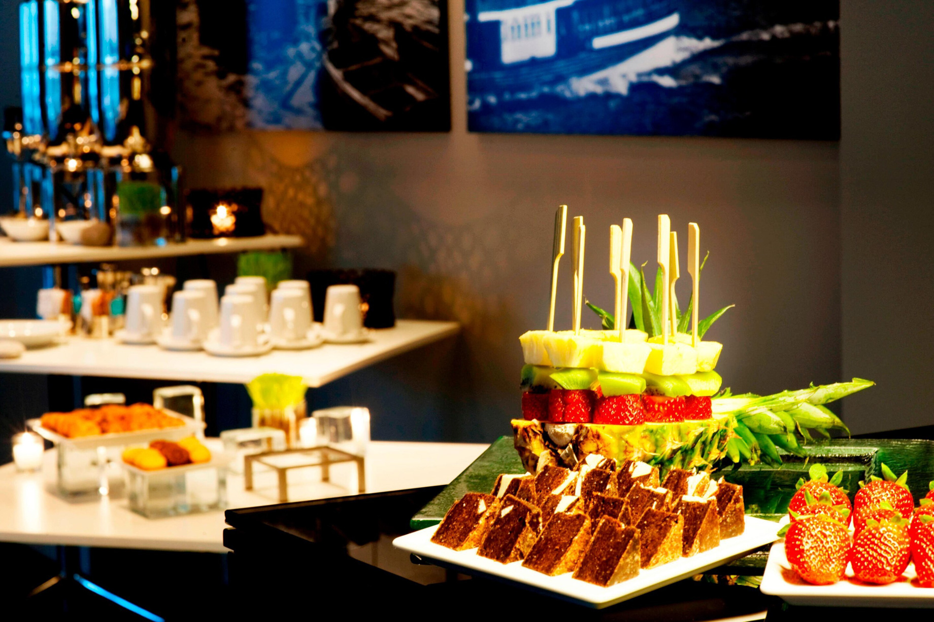 W Istanbul Hotel – Istanbul, Turkey – W Istanbul Studios Food