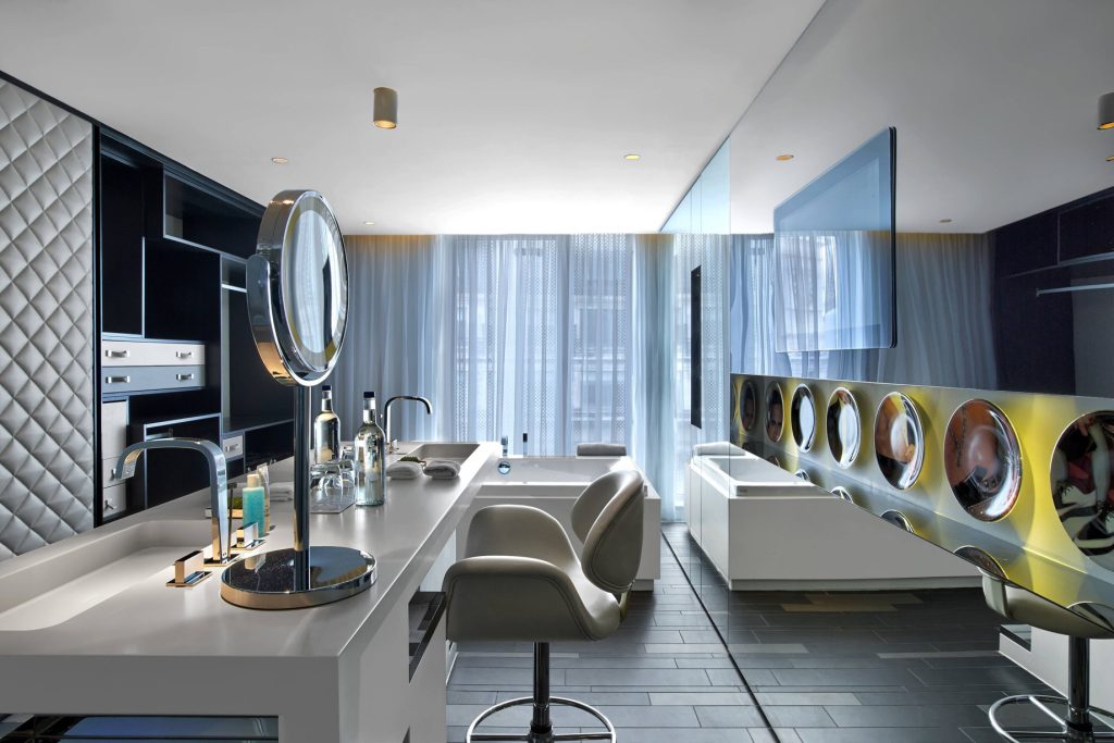 W London Hotel - London, United Kingdom - Suite Bathroom Modern Style