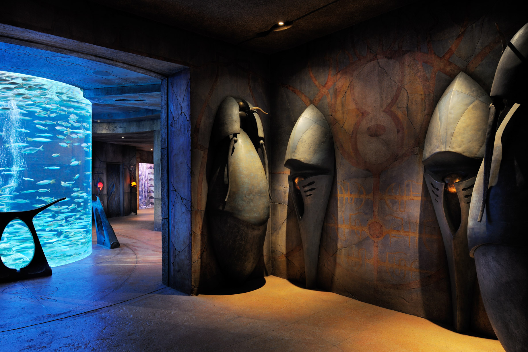 Atlantis The Palm Resort - Crescent Rd, Dubai, UAE - Lost Chamber Aquarium Entry