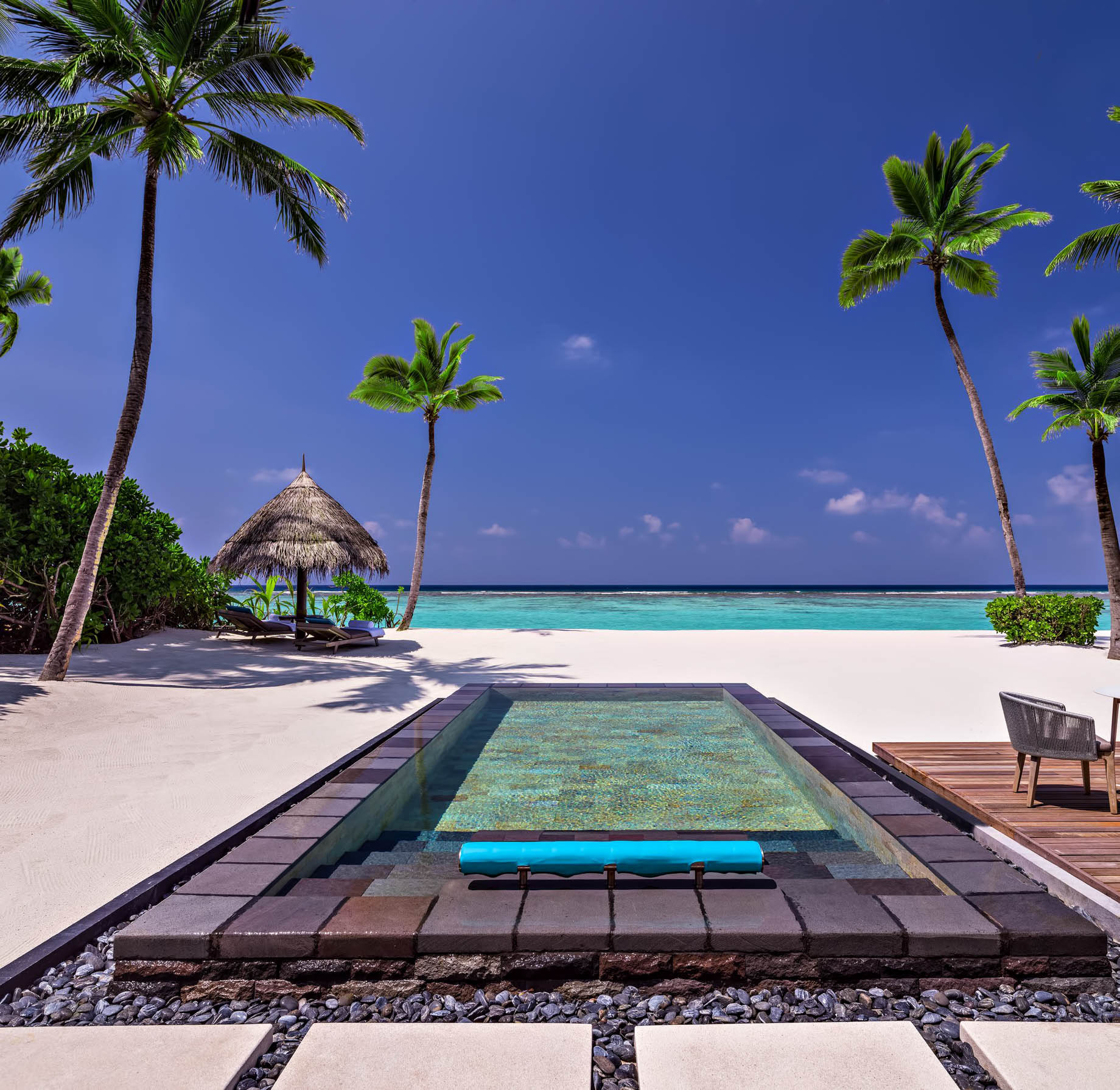 One&Only Reethi Rah Resort – North Male Atoll, Maldives – Grand Beach Villa Oceanview Pool