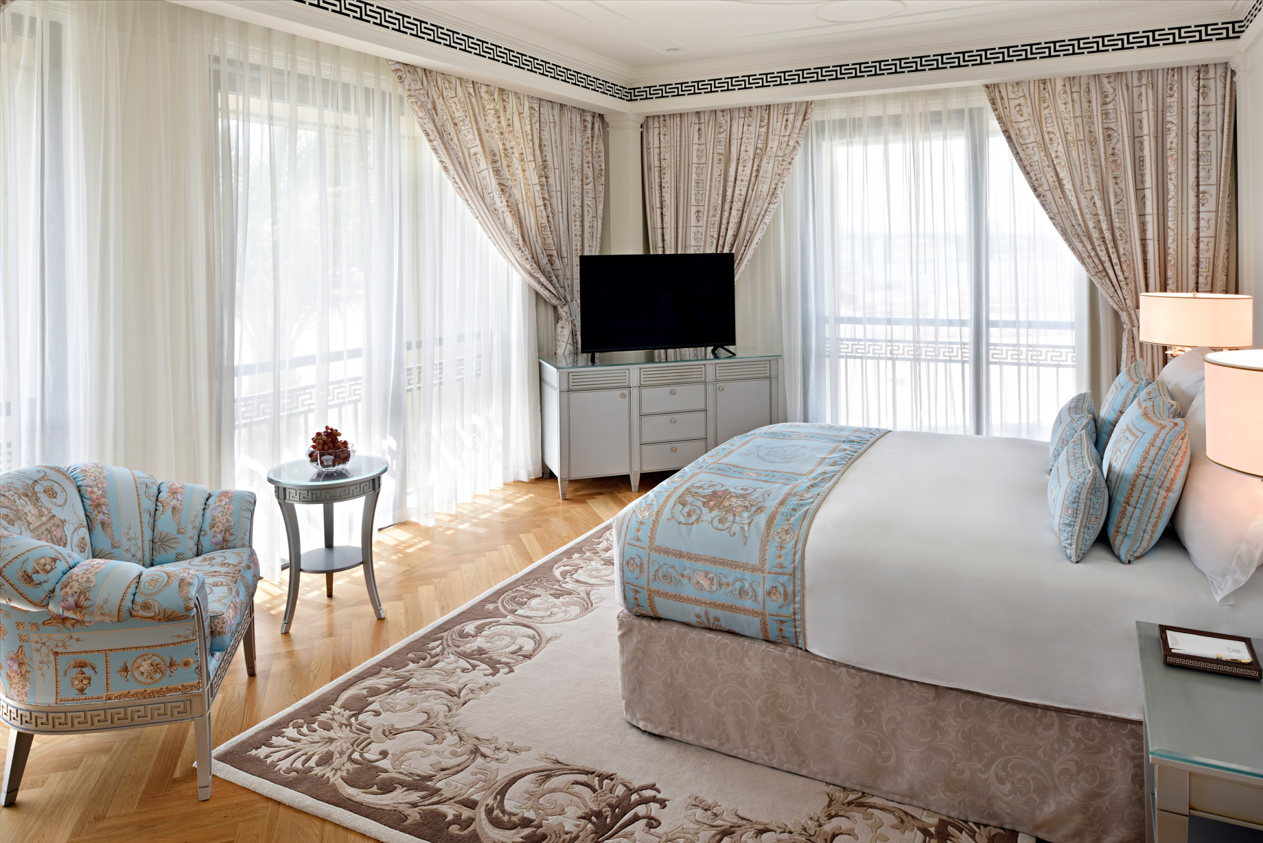 Palazzo Versace Dubai Hotel – Jaddaf Waterfront, Dubai, UAE – 6 Bedroom Residence Bedroom