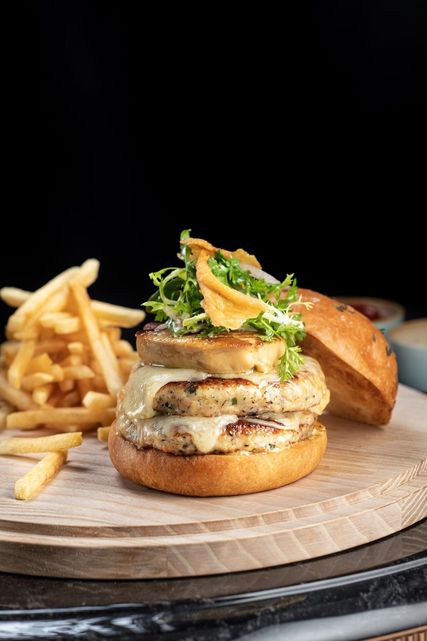 The St. Regis Macao Hotel – Cotai, Macau SAR, China – Gourmet Chicken and Foie Gras Burge