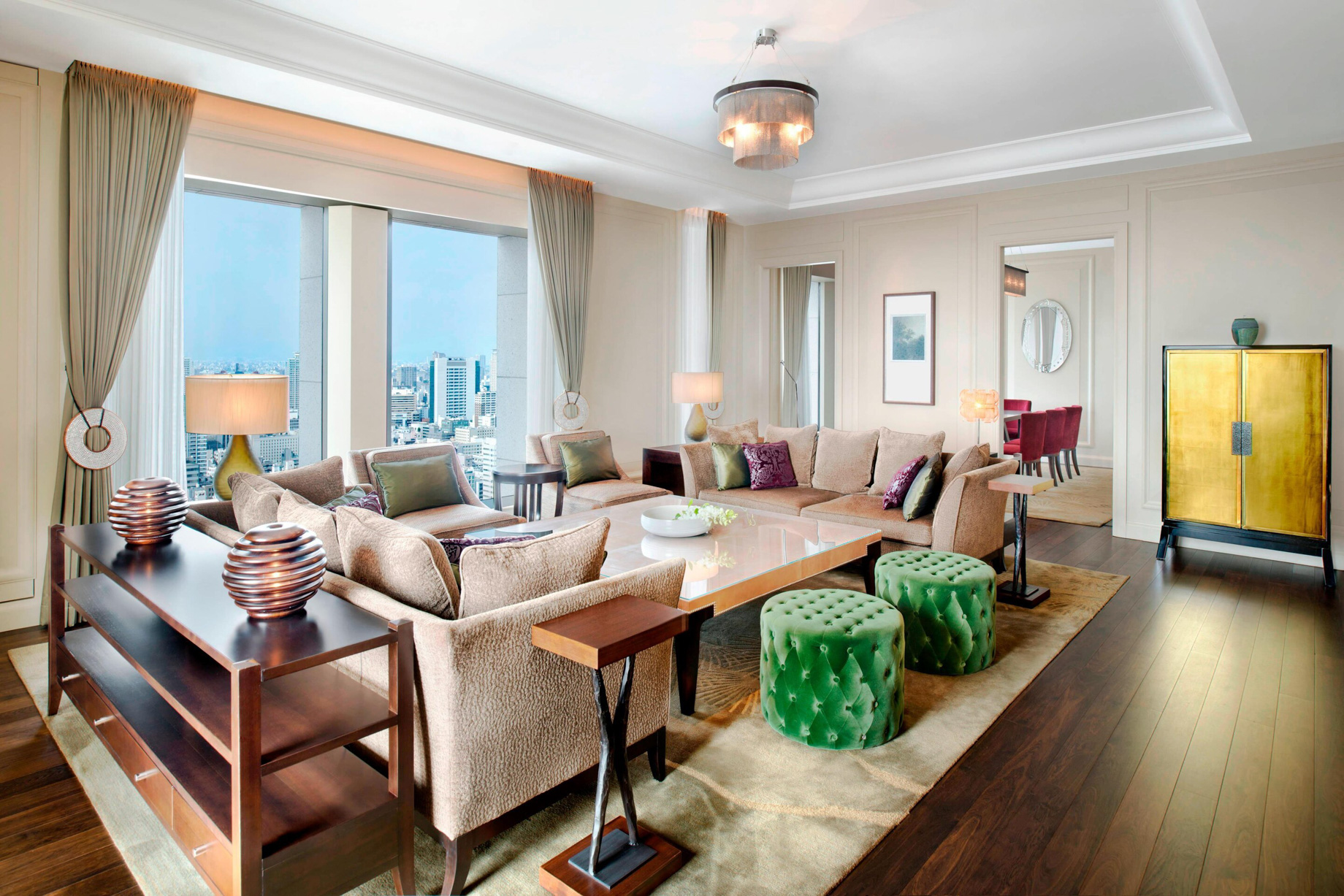 The St. Regis Osaka Hotel – Osaka, Japan – Matsu Suite Living Area