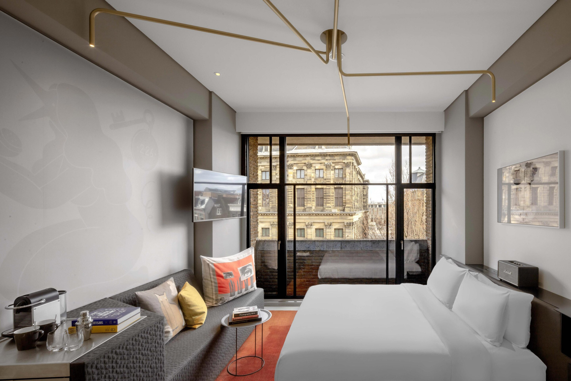 W Amsterdam Hotel – Amsterdam, Netherlands – Wonderful Exchange Guest Room Bed