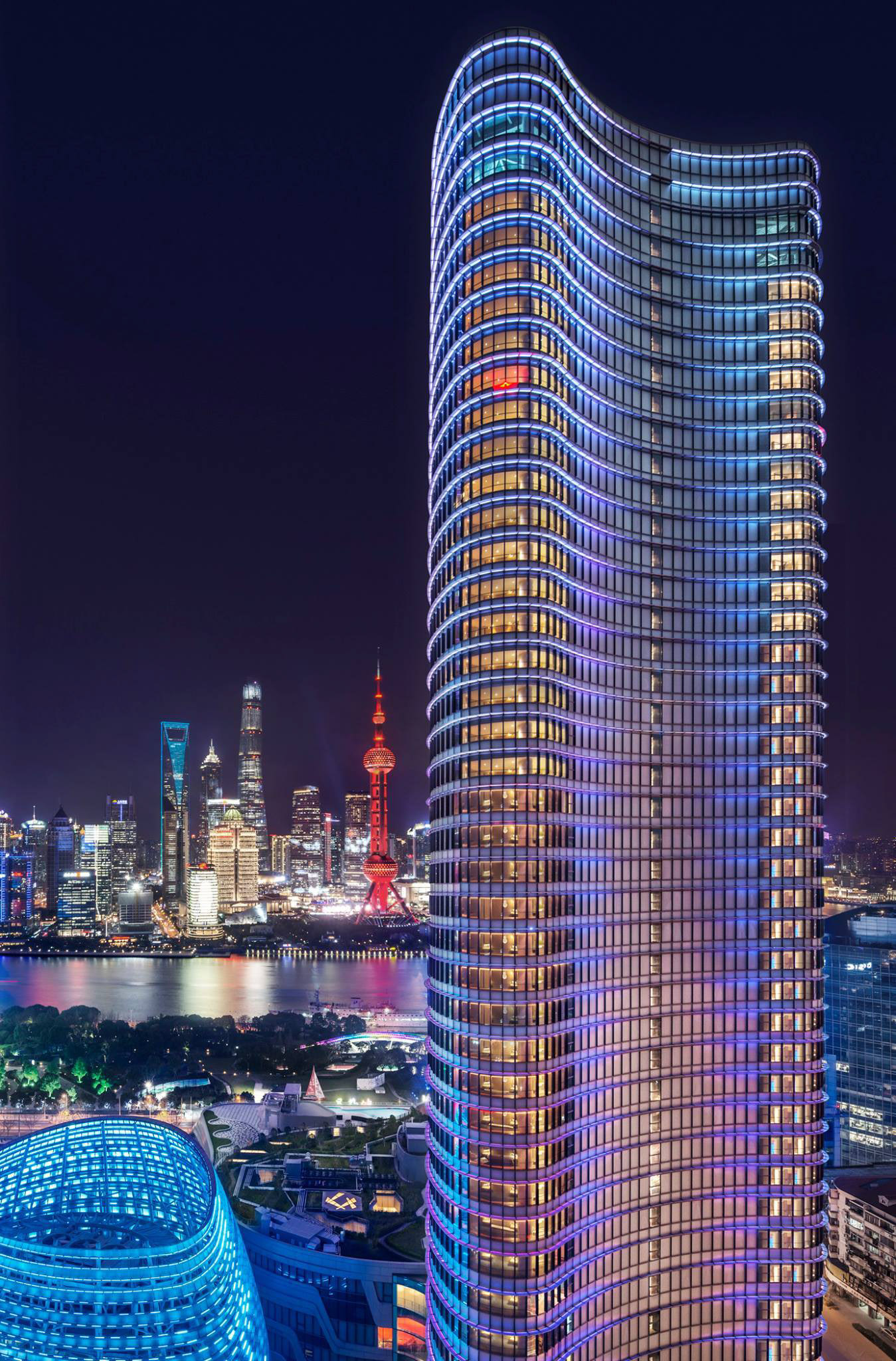 W Shanghai The Bund Hotel – Shanghai, China – Hotel City View