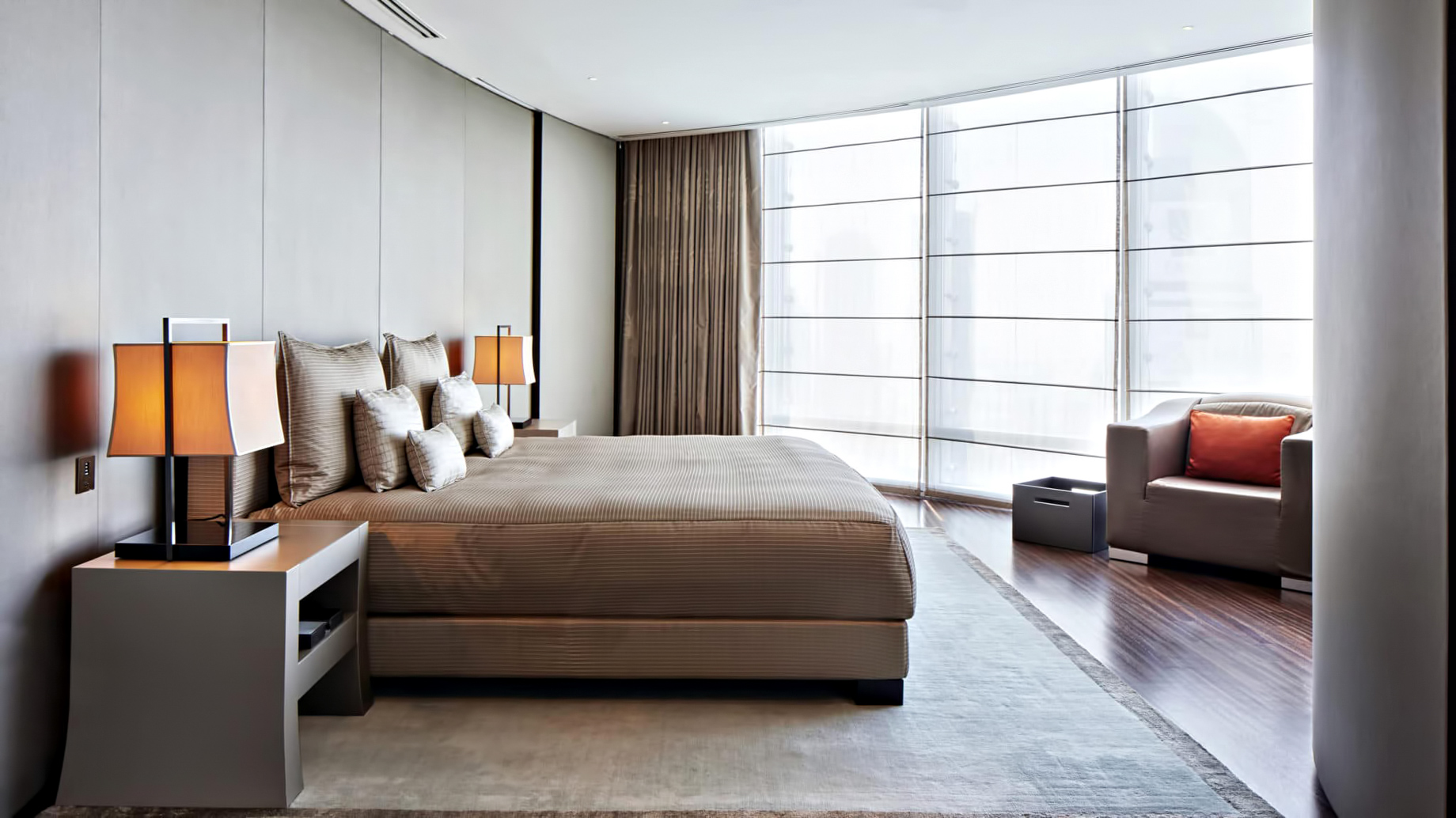 Armani Hotel Dubai – Burj Khalifa, Dubai, UAE – Armani Suite Bedroom