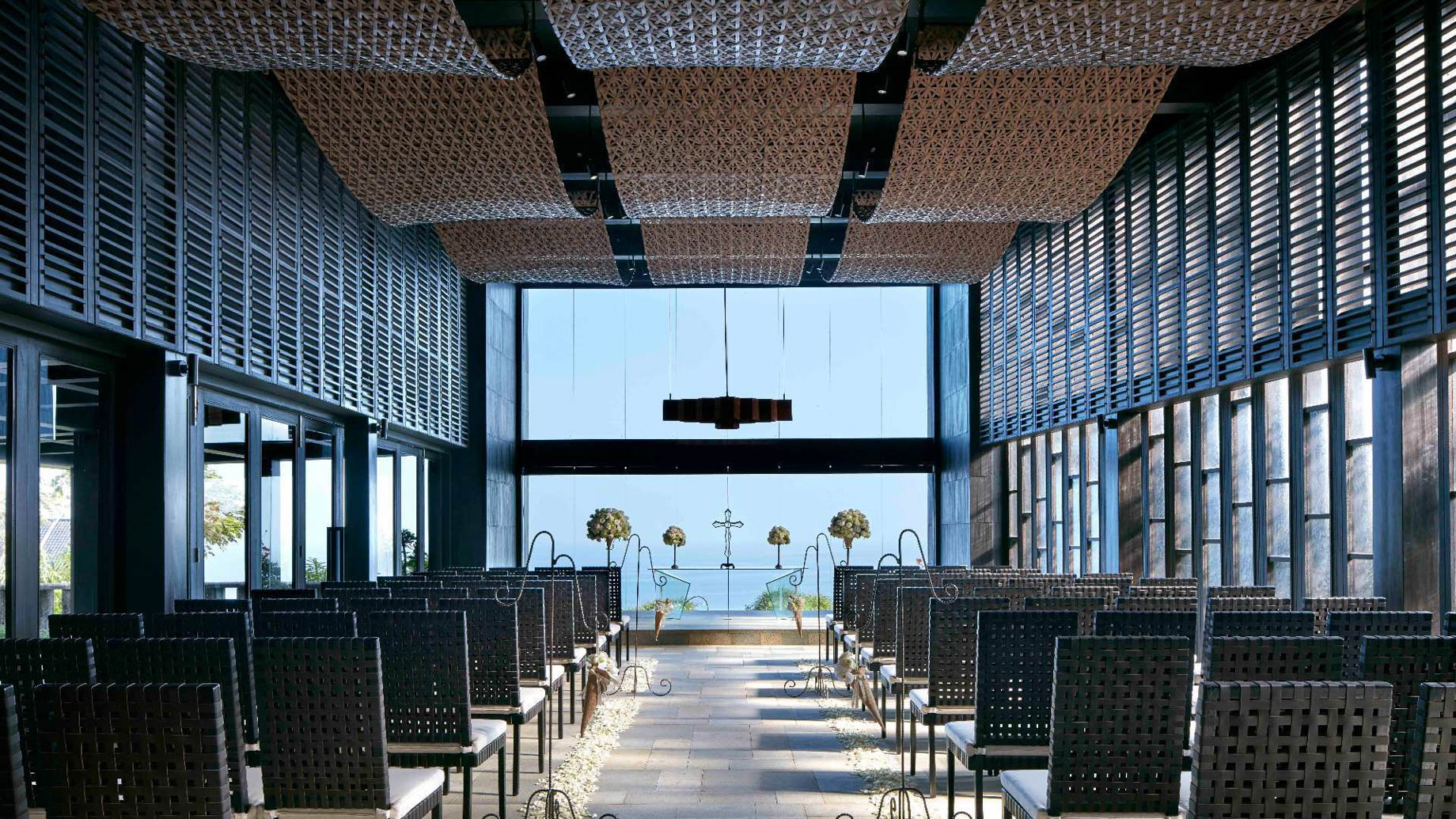 Bvlgari Resort Bali – Uluwatu, Bali, Indonesia – Wedding Chapel Ocean View