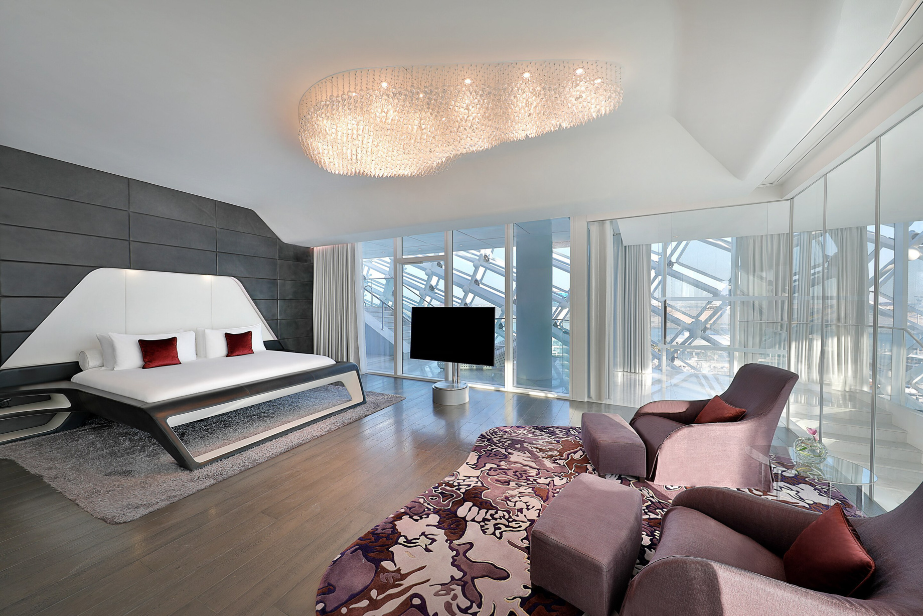 W Abu Dhabi Yas Island Hotel – Abu Dhabi, UAE – E WOW Suite King