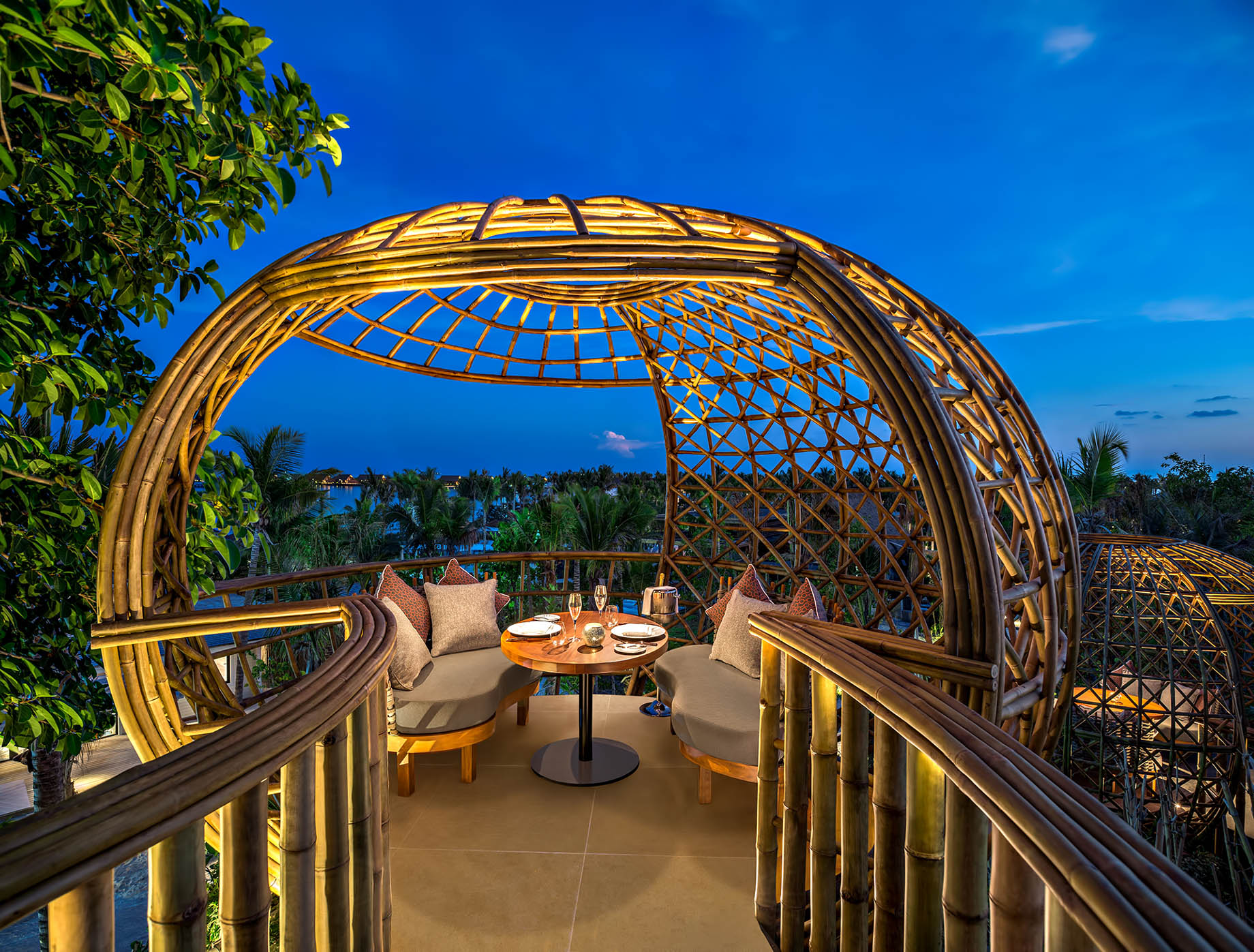 Waldorf Astoria Maldives Ithaafushi Resort – Ithaafushi Island, Maldives – Terra Restaurant Night