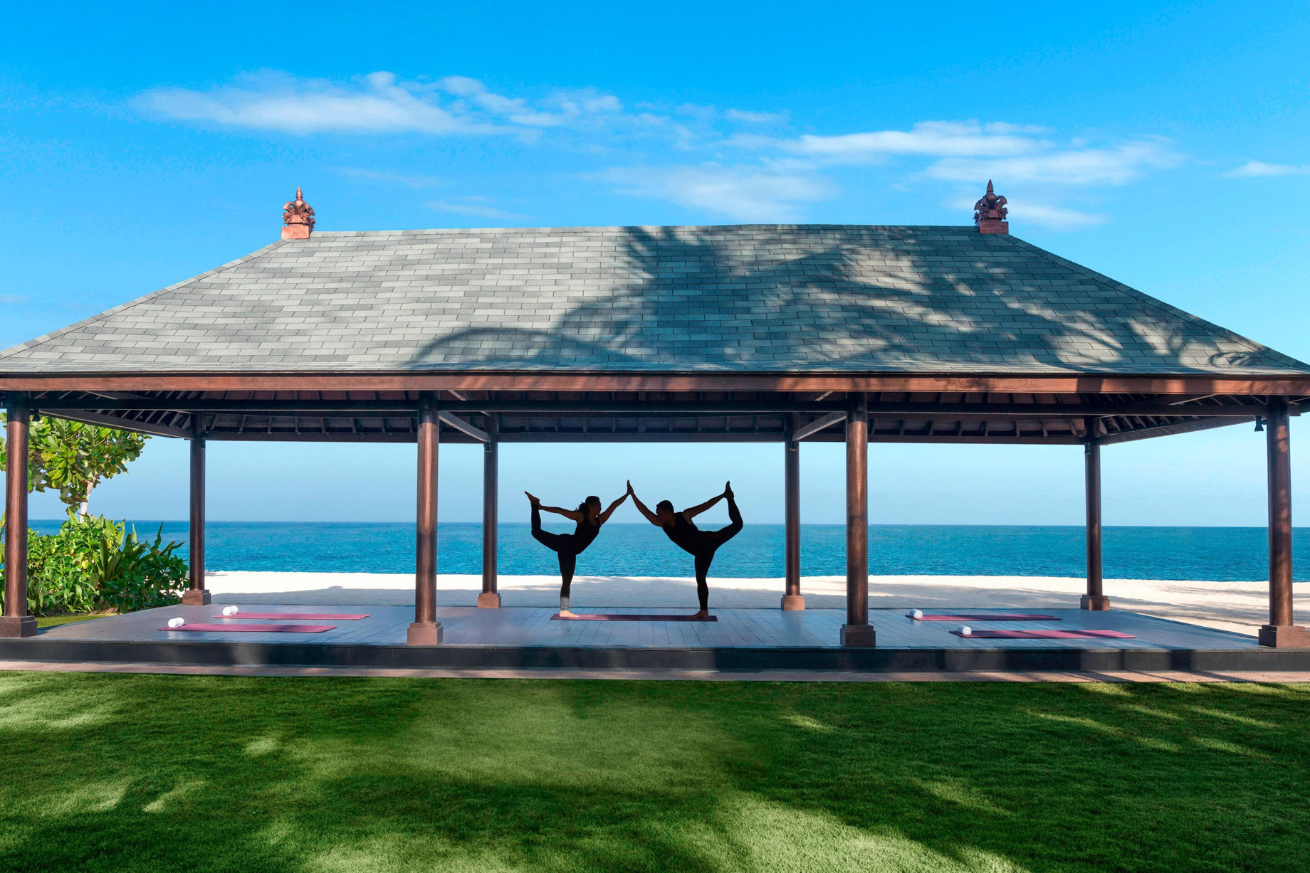 The St. Regis Bali Resort – Bali, Indonesia – Beach Yoga