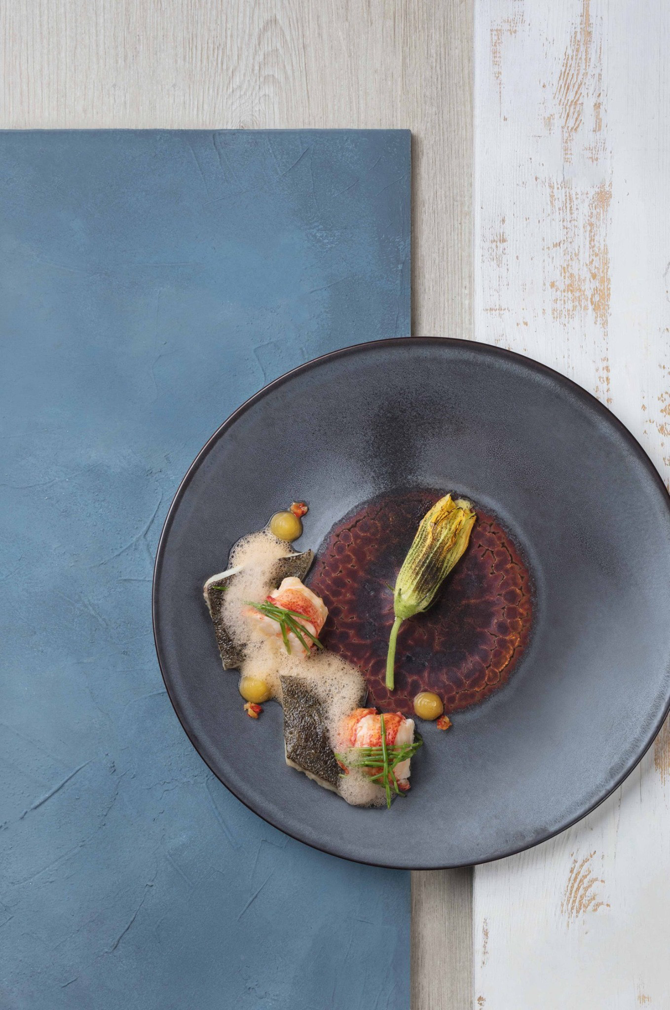 The St. Regis Macao Hotel – Cotai, Macau SAR, China – French Turbot and Brittany Blue Lobster