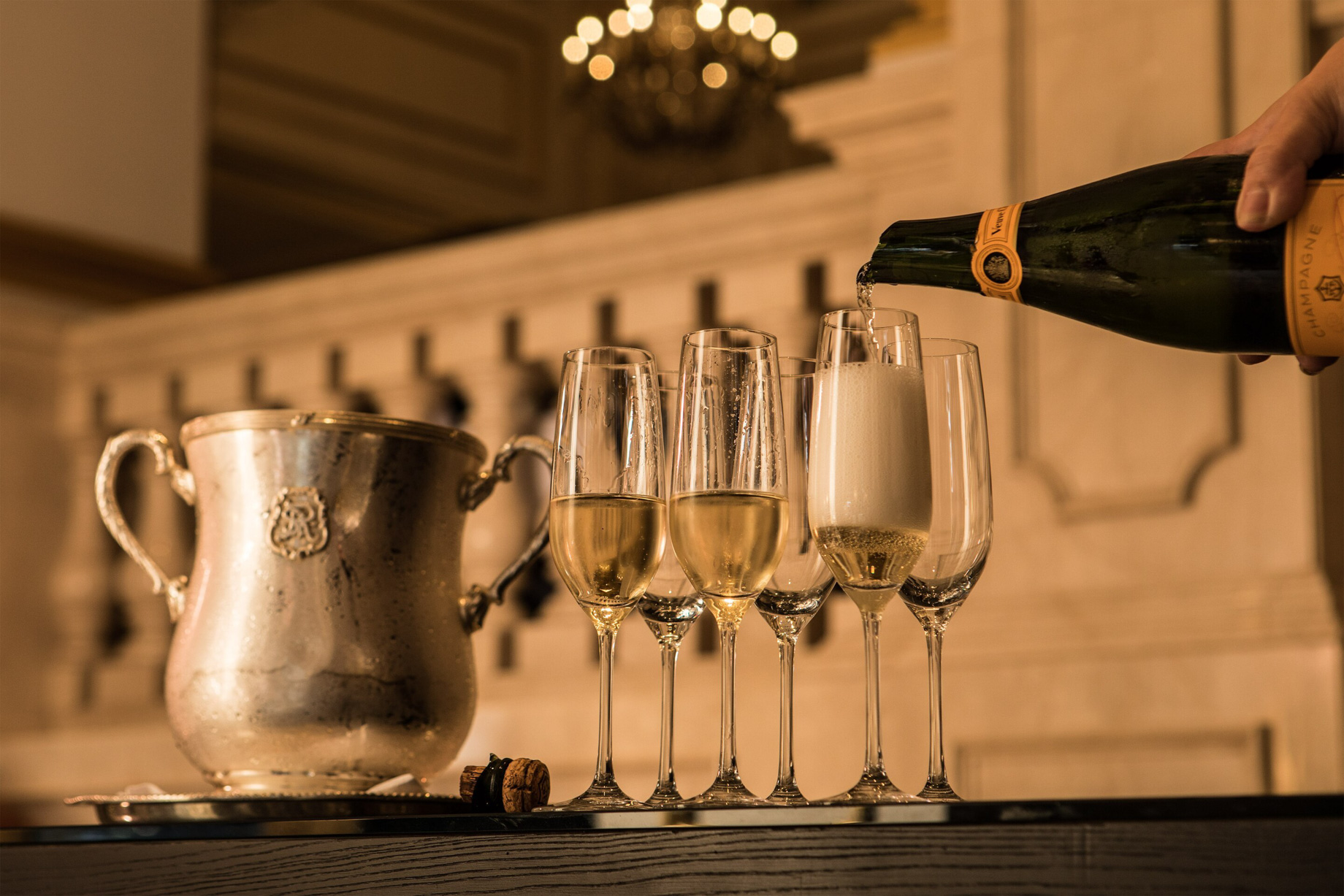 The St. Regis New York Hotel – New York, NY, USA – Champagne Sabering Ritual