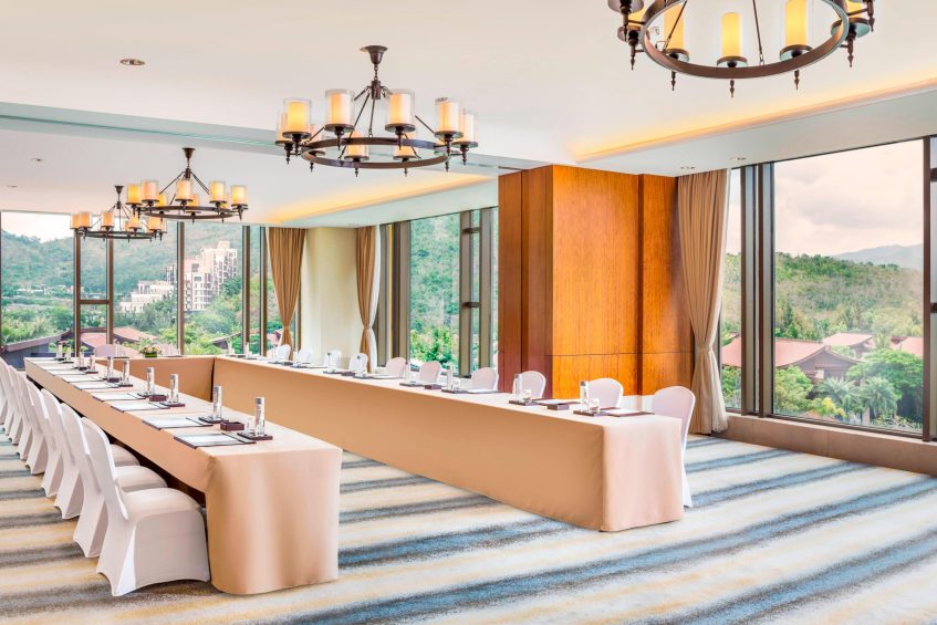 The St. Regis Sanya Yalong Bay Resort - Hainan, China - Meeting Room