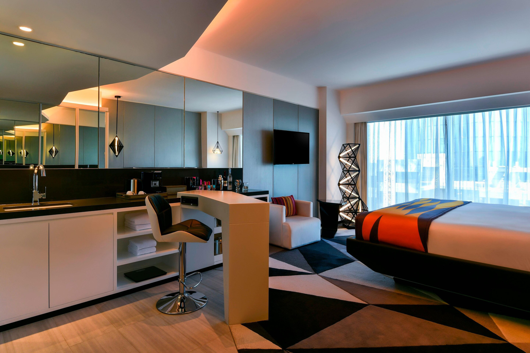 W Amman Hotel – Amman, Jordan – Wonderful Room King Bedroom