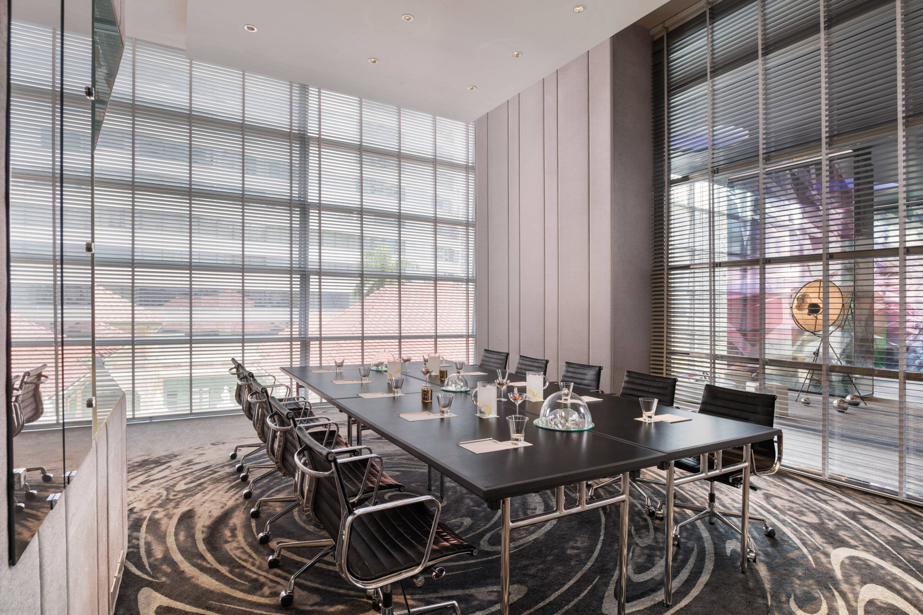 W Bangkok Hotel – Bangkok, Thailand – Boardroom Setup