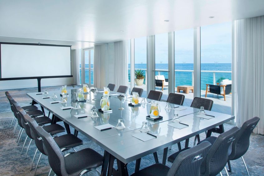 W Fort Lauderdale Hotel - Fort Lauderdale, FL, USA - Meeting Room