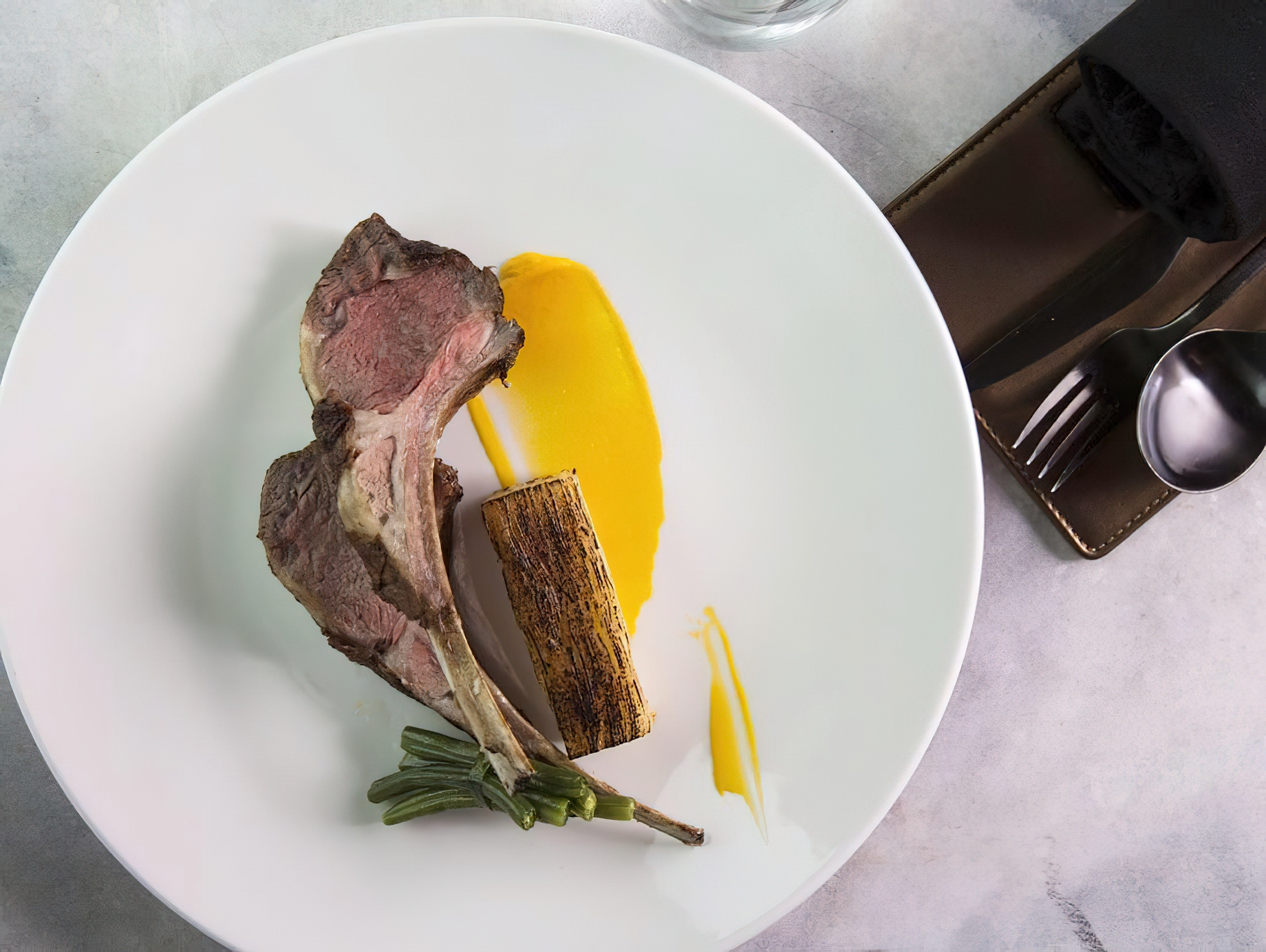 The St. Regis Mumbai Hotel – Mumbai, India – Succulent Herb Crusted Lamb Chops