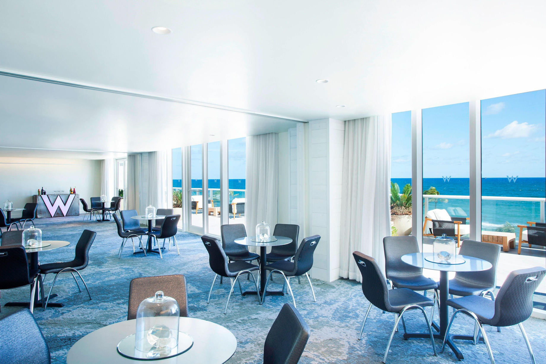 W Fort Lauderdale Hotel – Fort Lauderdale, FL, USA – Meeting Room Ocean View