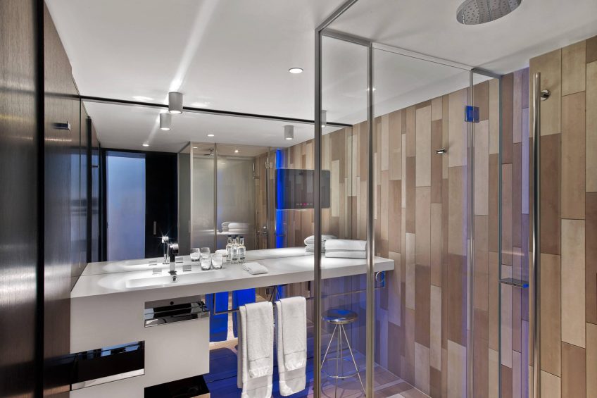W London Hotel - London, United Kingdom - Suite Bathroom Shower