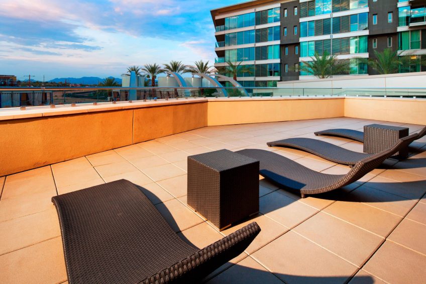 W Scottsdale Hotel - Scottsdale, AZ, USA - Mega Suite Patio