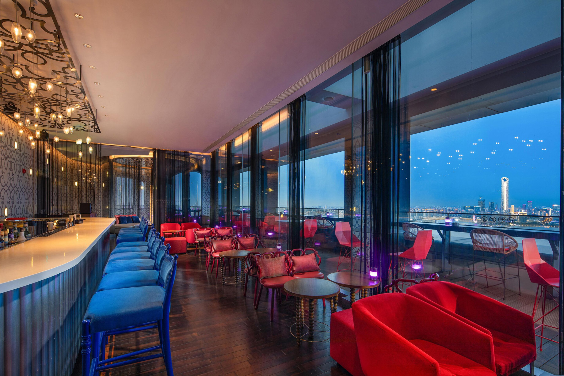 W Suzhou Hotel – Suzhou, China – TORO LOCO Terrace Night