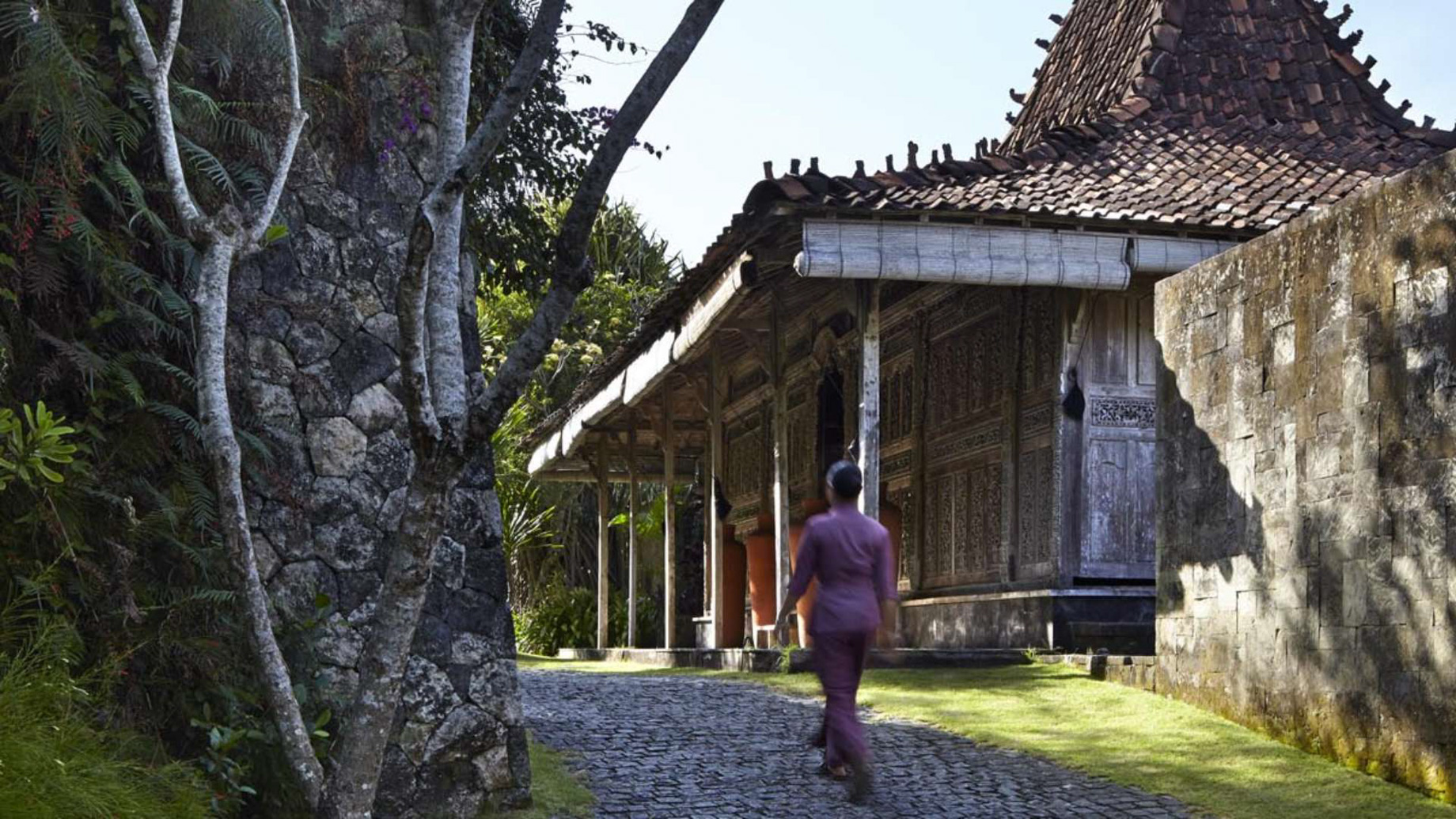 Bvlgari Resort Bali – Uluwatu, Bali, Indonesia – The Bvlgari Spa Entrance