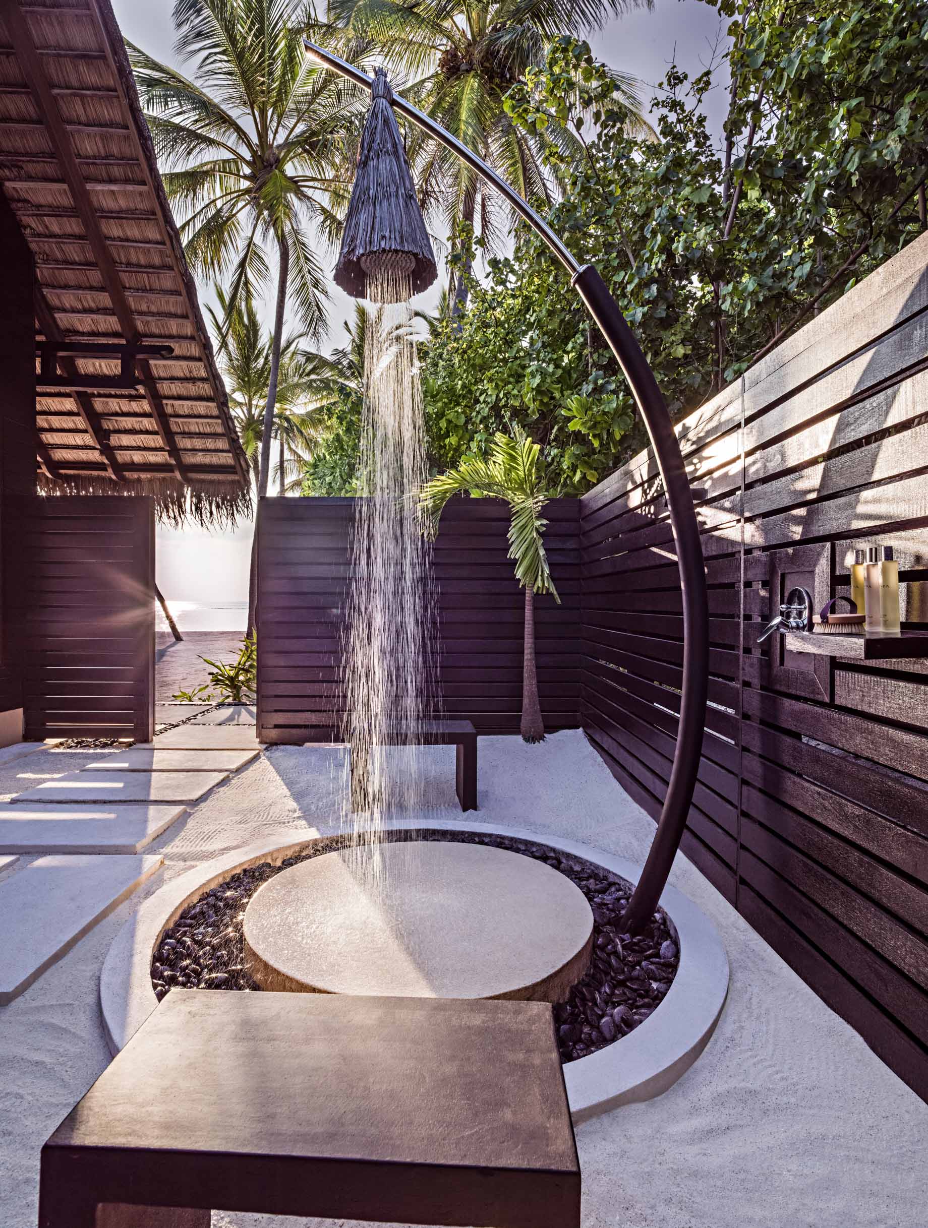 One&Only Reethi Rah Resort – North Male Atoll, Maldives – Grand Beach Villa Outdoor Shower