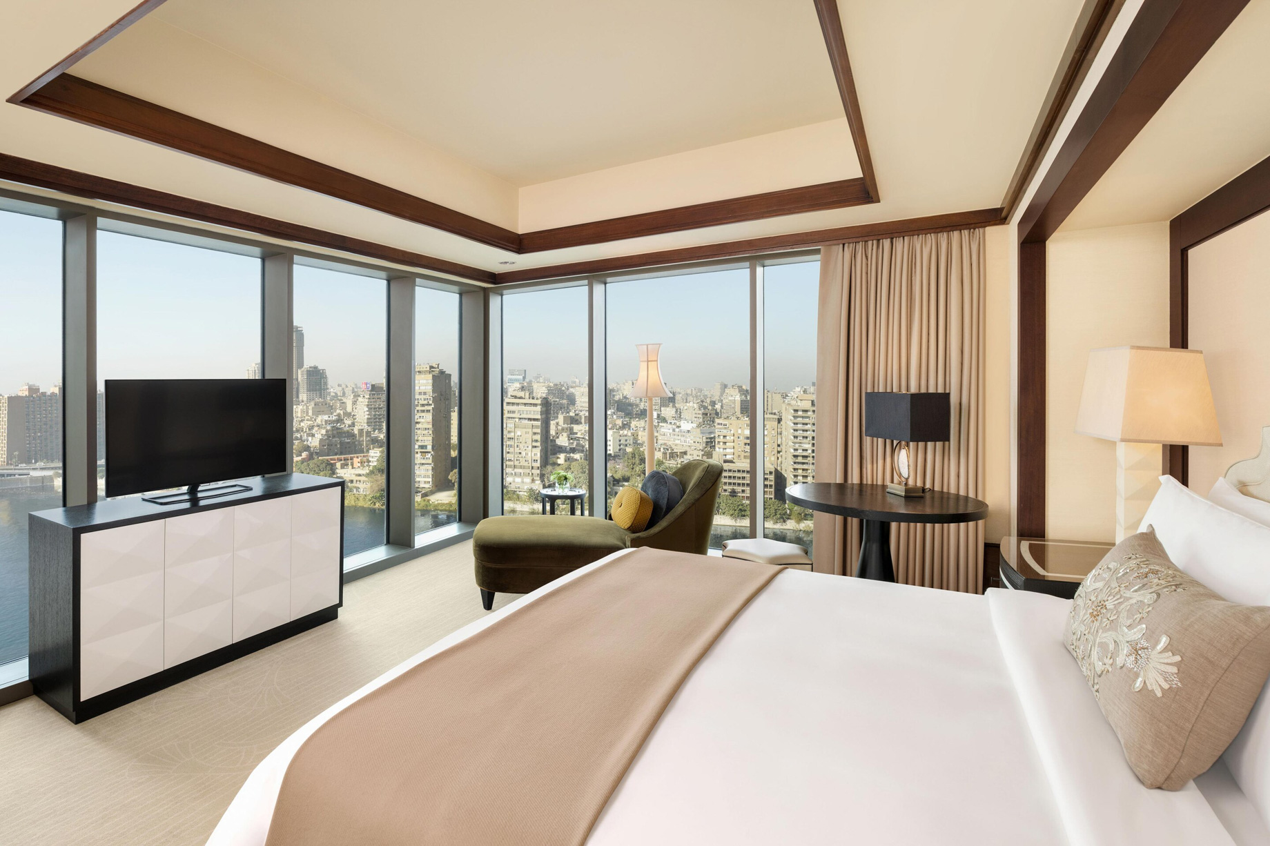 The St. Regis Cairo Hotel – Cairo, Egypt – The St. Regis Suite Bedroom