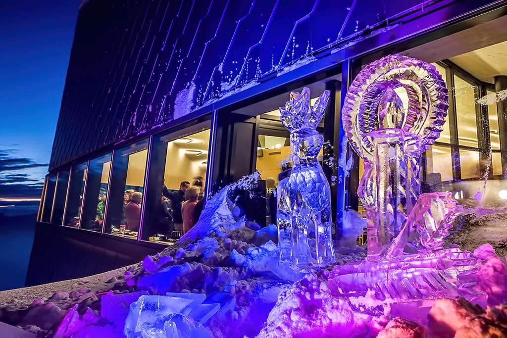 Tschuggen Grand Hotel - Arosa, Switzerland - Ice Sculptures