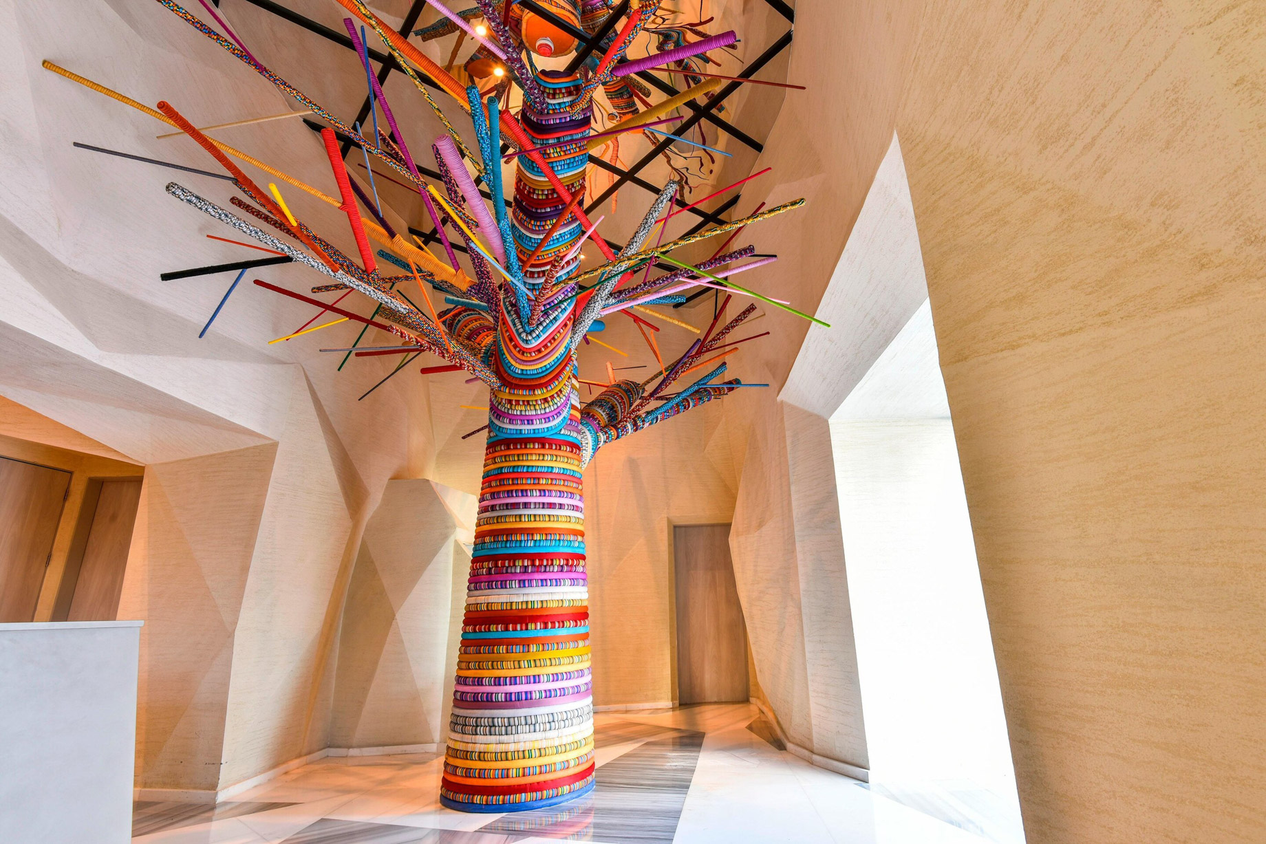 W Amman Hotel – Amman, Jordan – Tree of Life Art