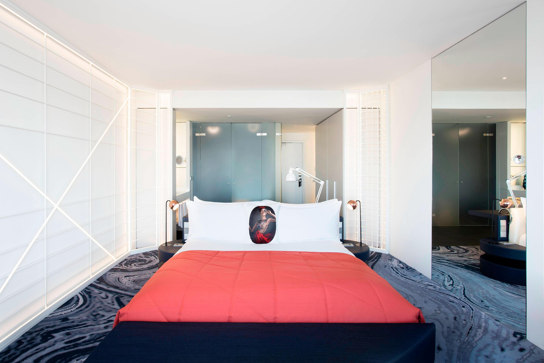 W Barcelona Hotel – Barcelona, Spain – Cozy Guest Room King