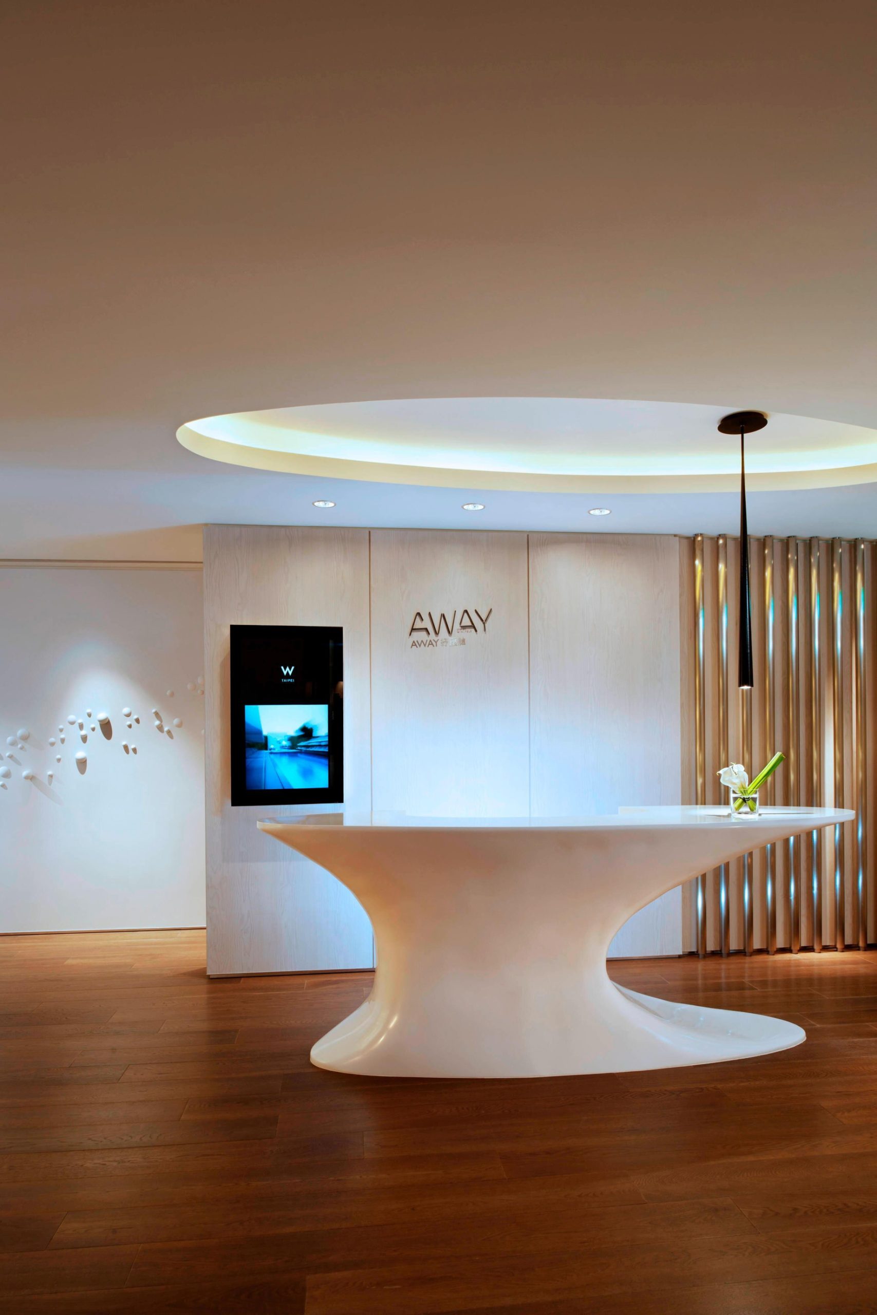 W Taipei Hotel – Taipei, Taiwan – AWAY Spa Reception