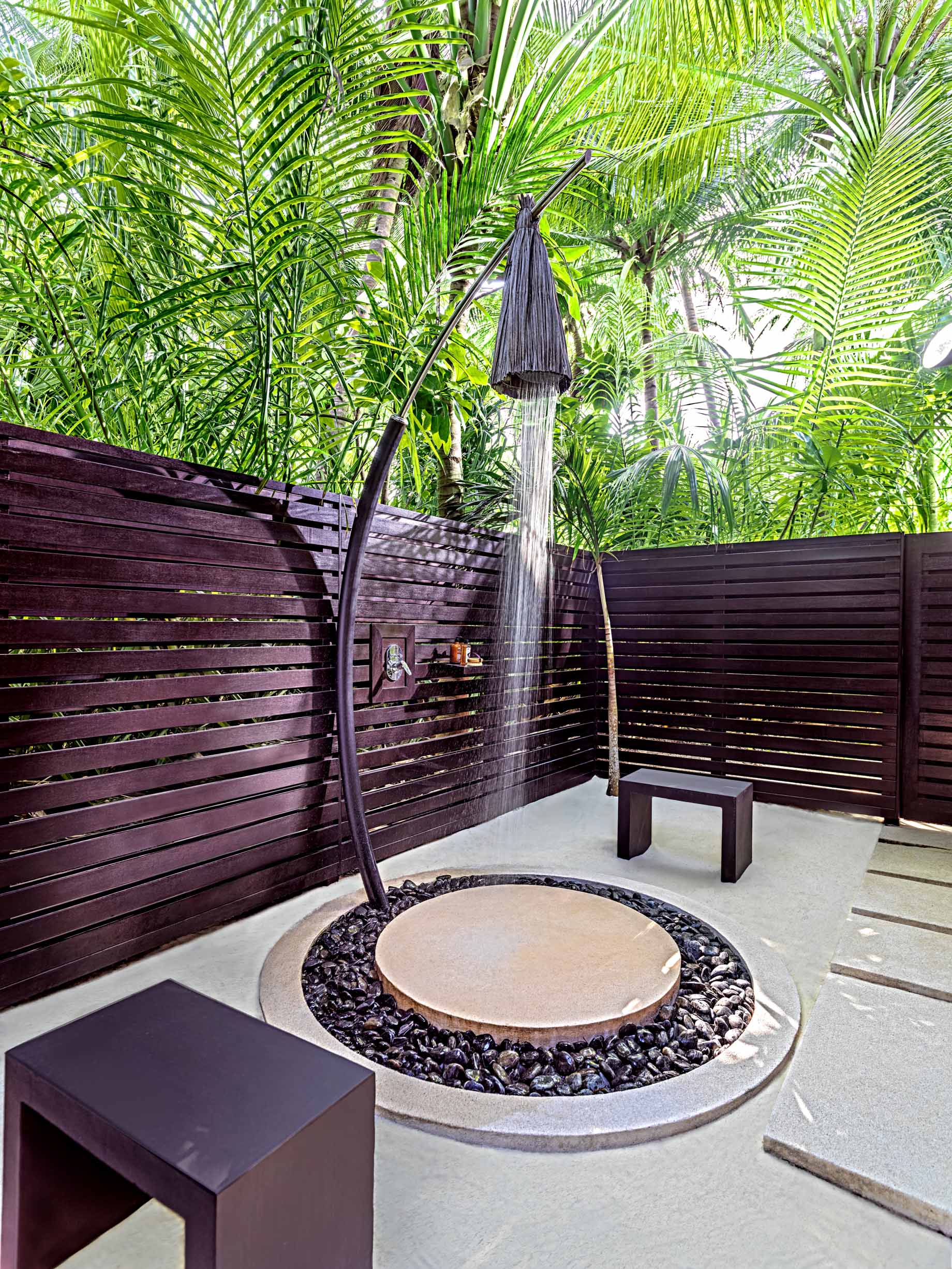 One&Only Reethi Rah Resort – North Male Atoll, Maldives – Grand Beach Villa Outdoor Shower
